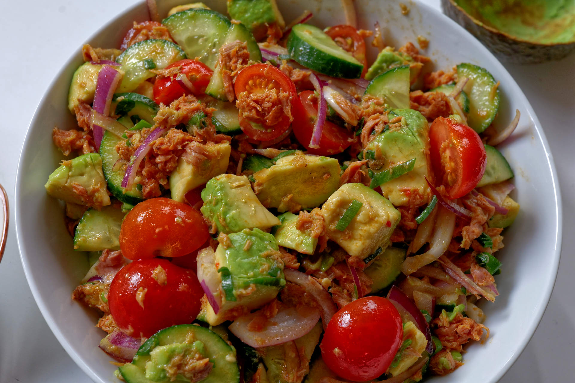 Avocado Tuna Salad