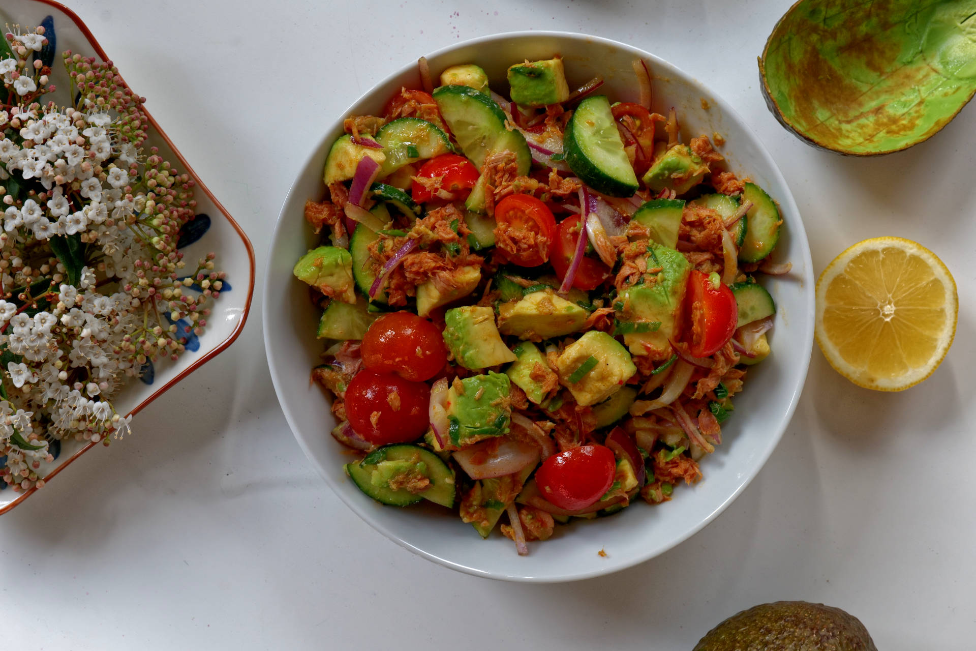 Avocado Tuna Salad