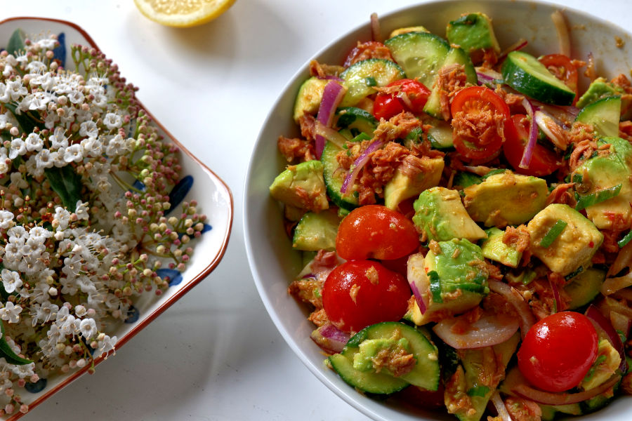 Avocado Tuna Salad