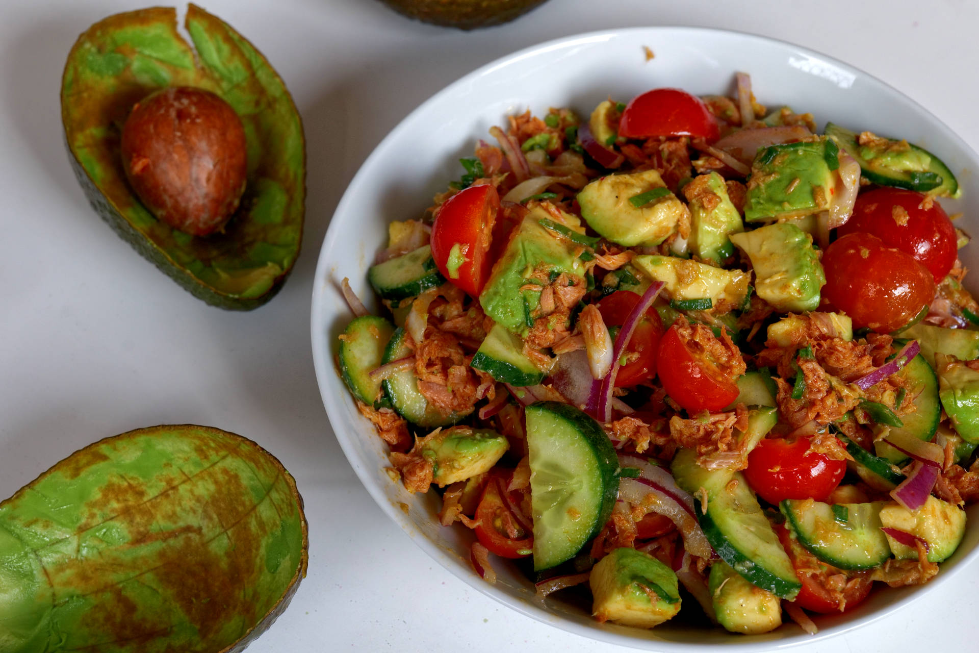 Avocado Tuna Salad