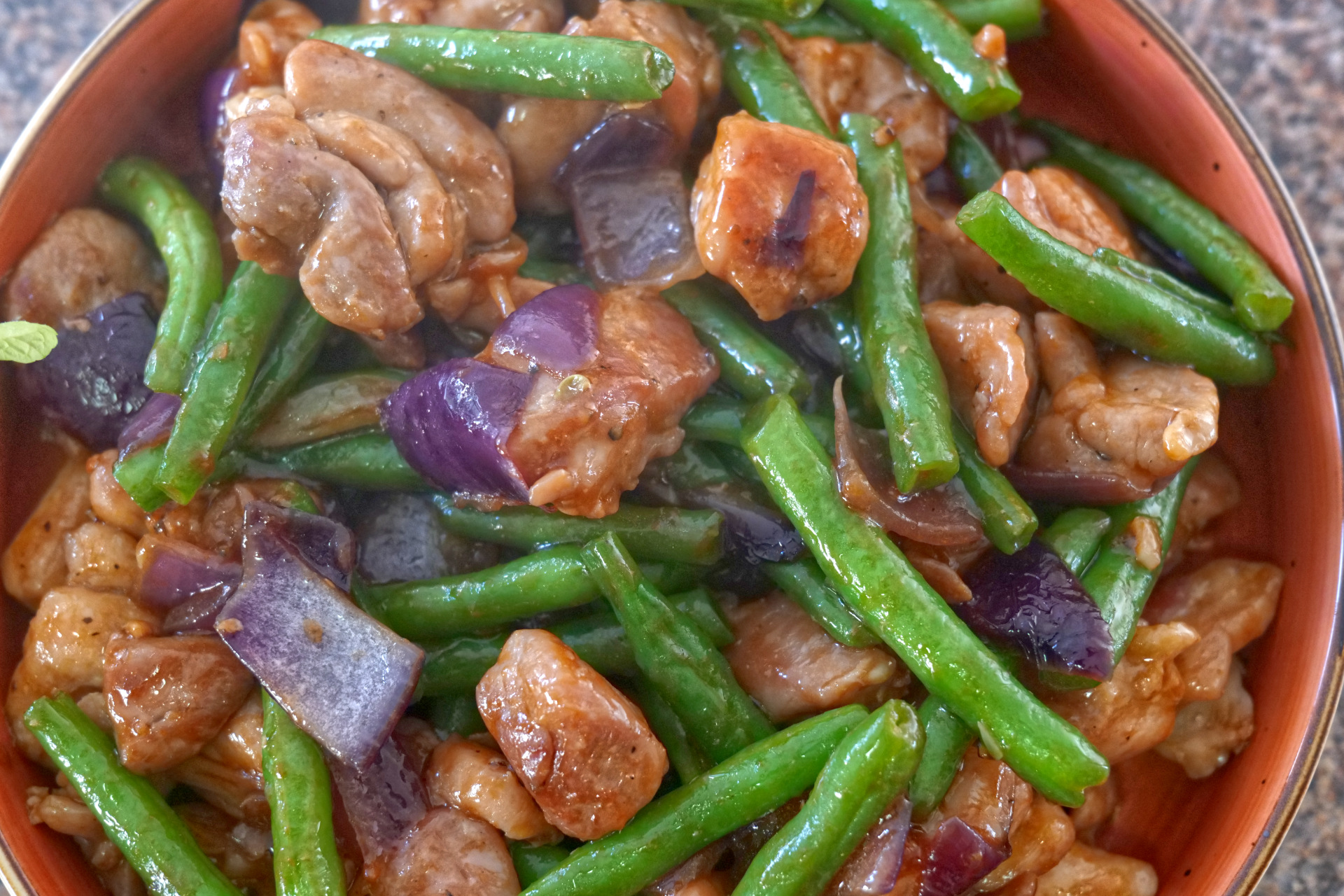 Chicken & Green Bean Stir-Fry