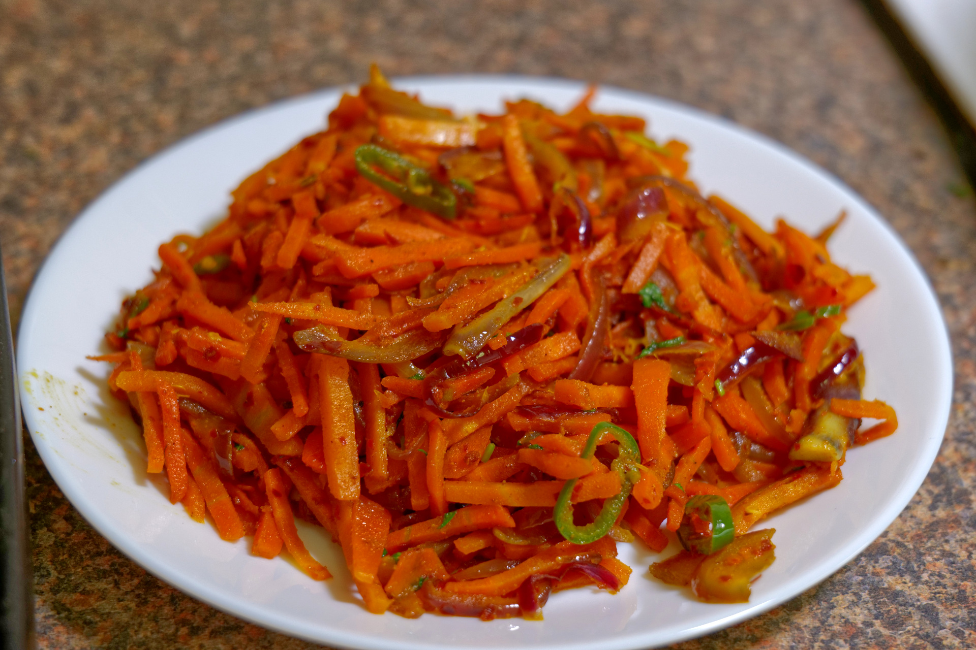 Carrot Stir Fry