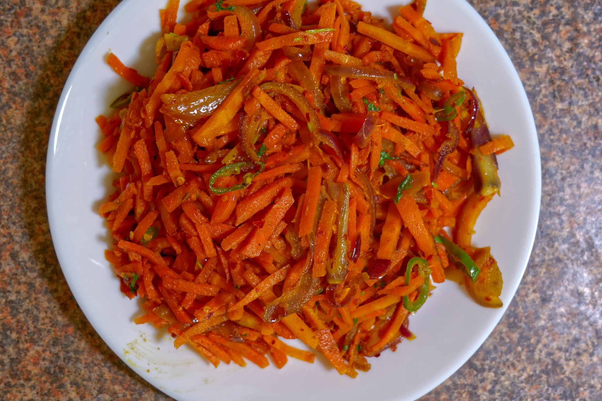 Carrot Stir Fry