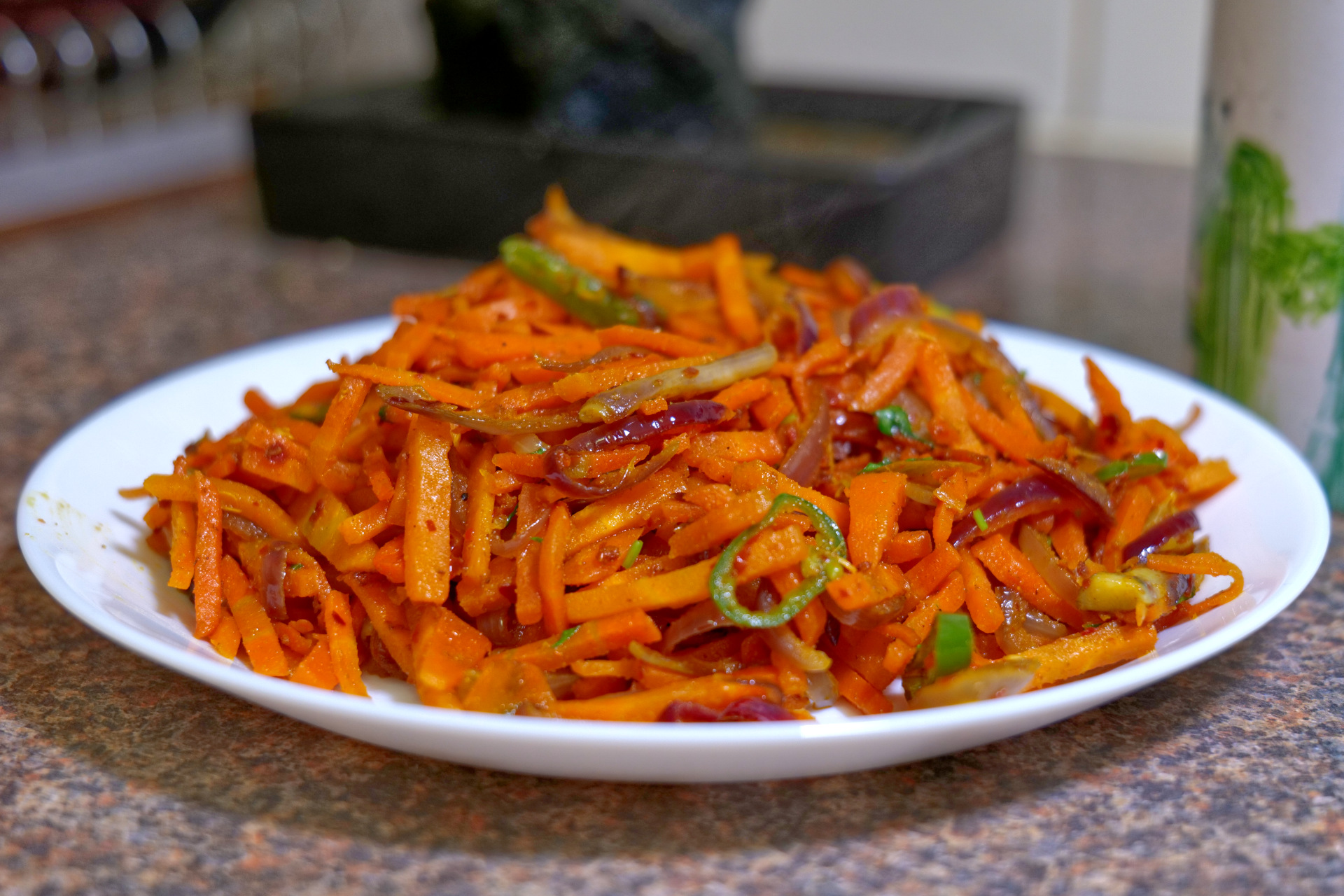Carrot Stir Fry