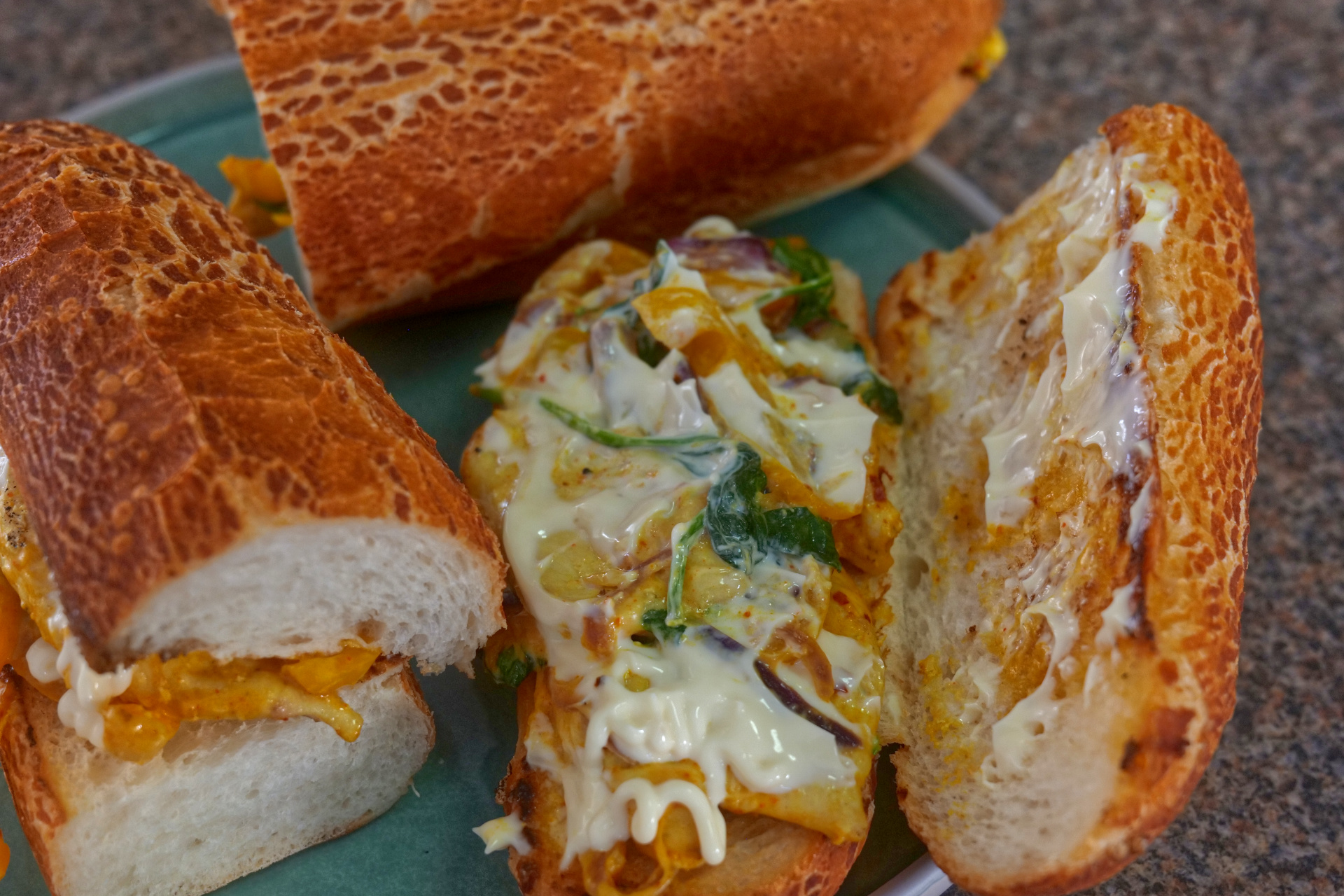 Easy Chicken Submarine Sandwich