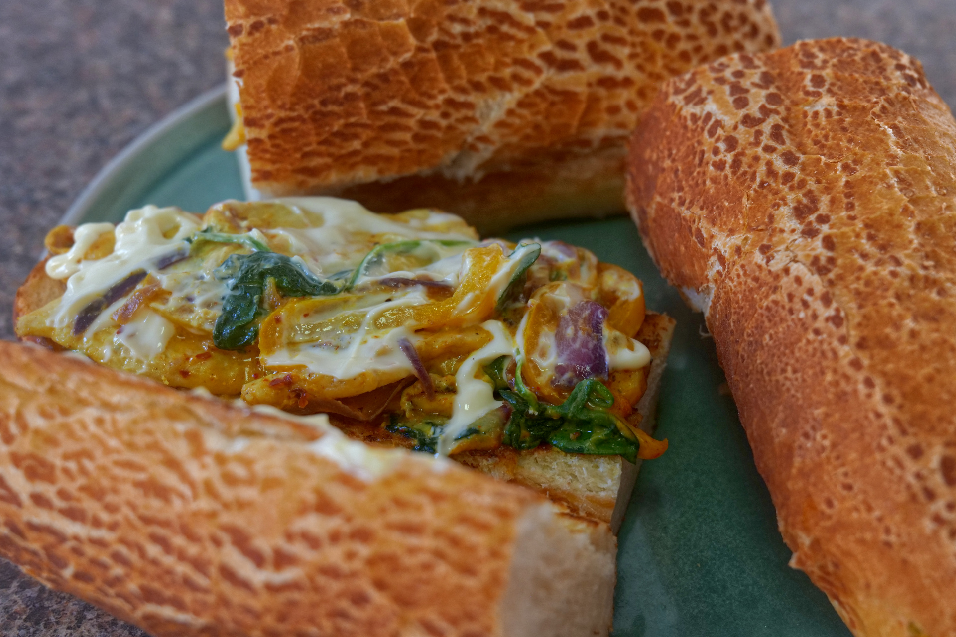 Easy Chicken Submarine Sandwich