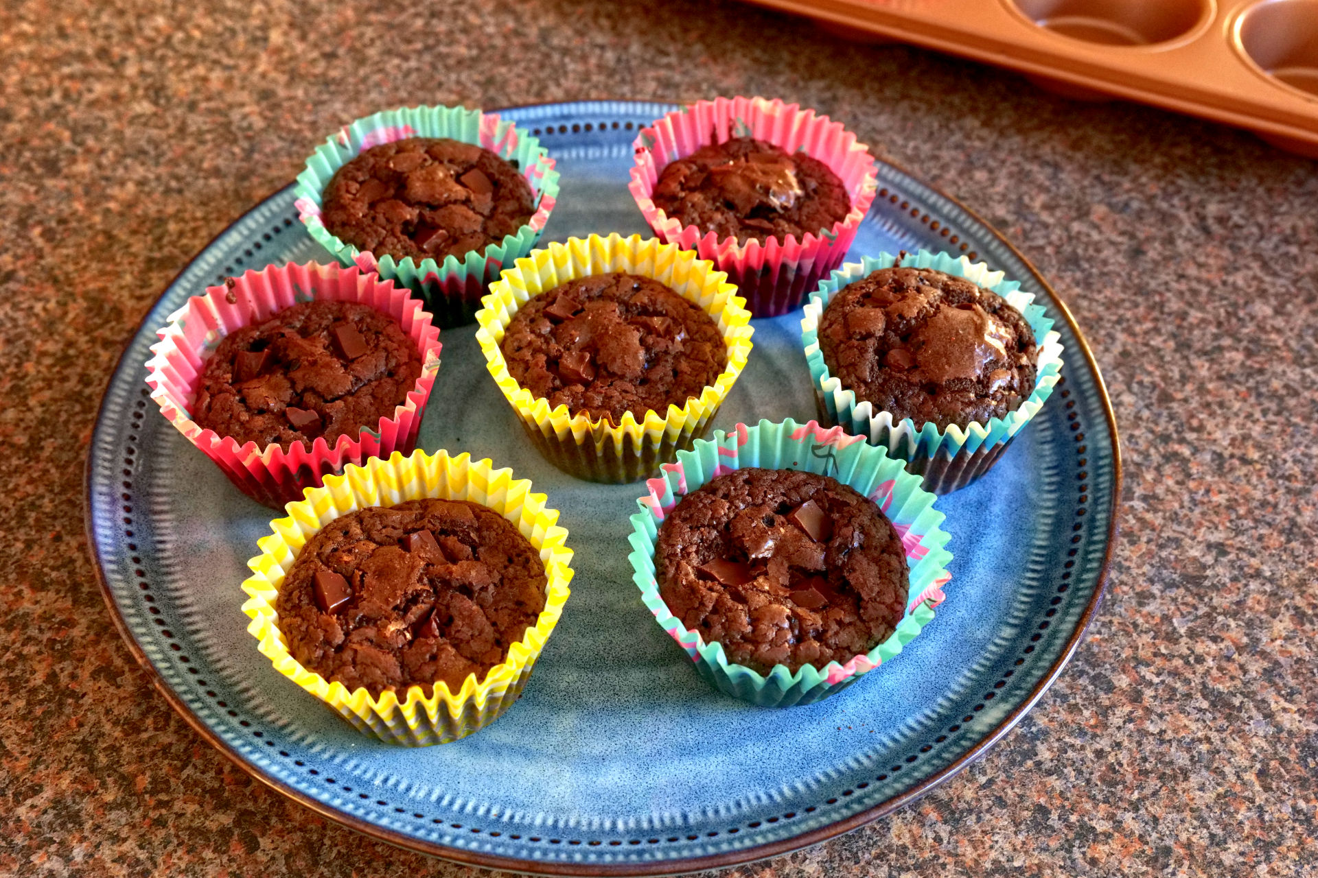 Chocolate Brownie Muffins