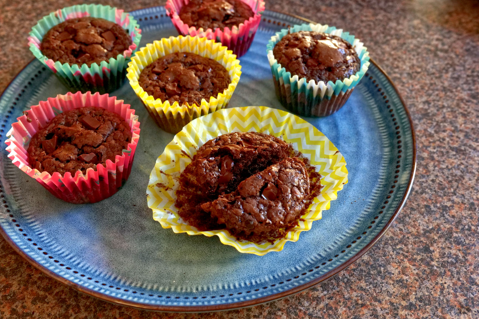 Chocolate Brownie Muffins