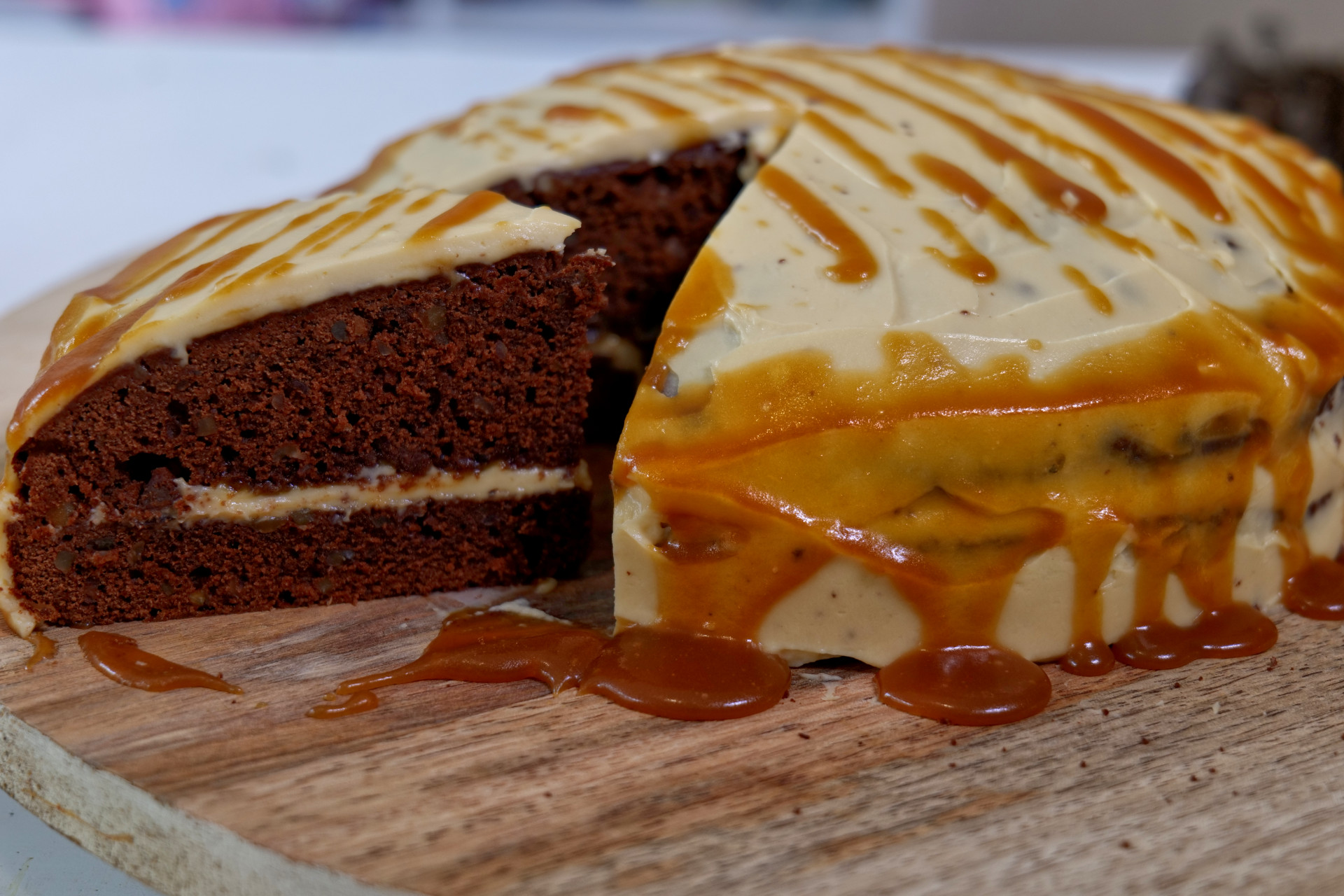 Chocolate Salted Caramel Cake