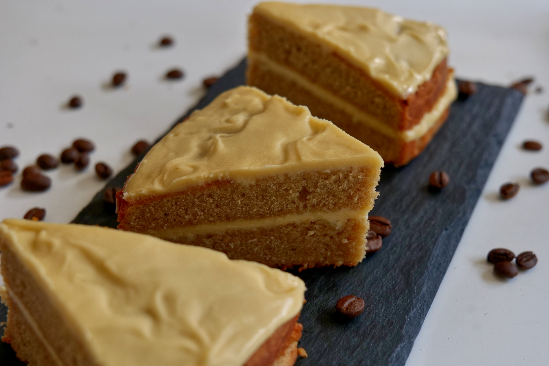 Homemade Coffee Layer Cake 