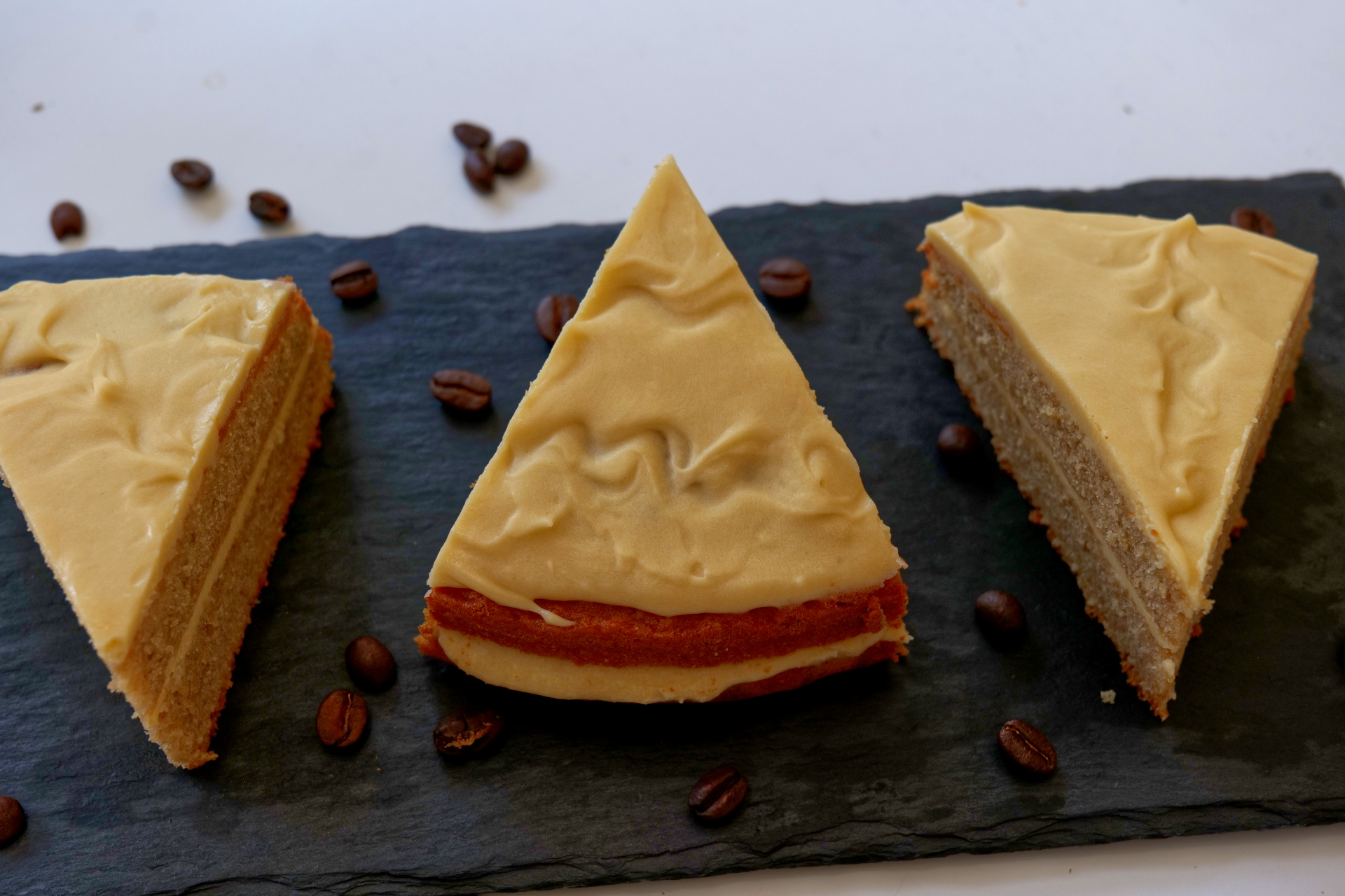 Homemade Coffee Layer Cake 