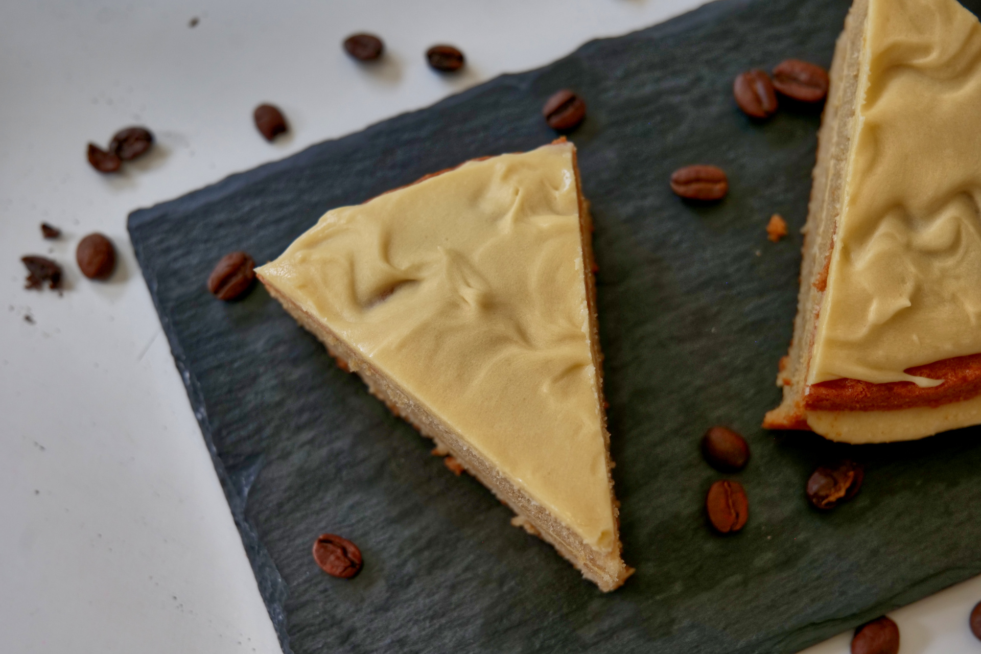 Homemade Coffee Layer Cake 