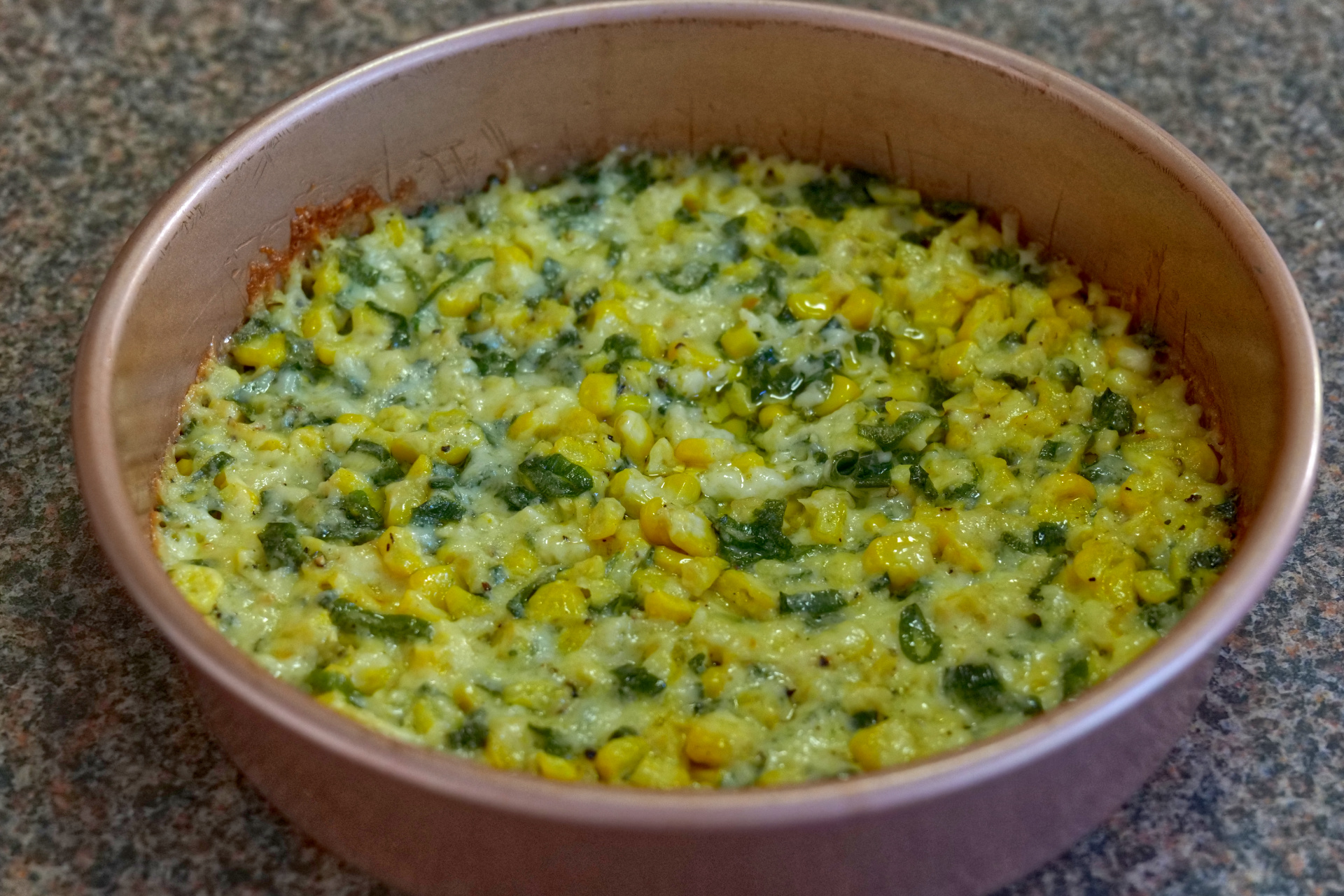 Corn and Cheese Bake