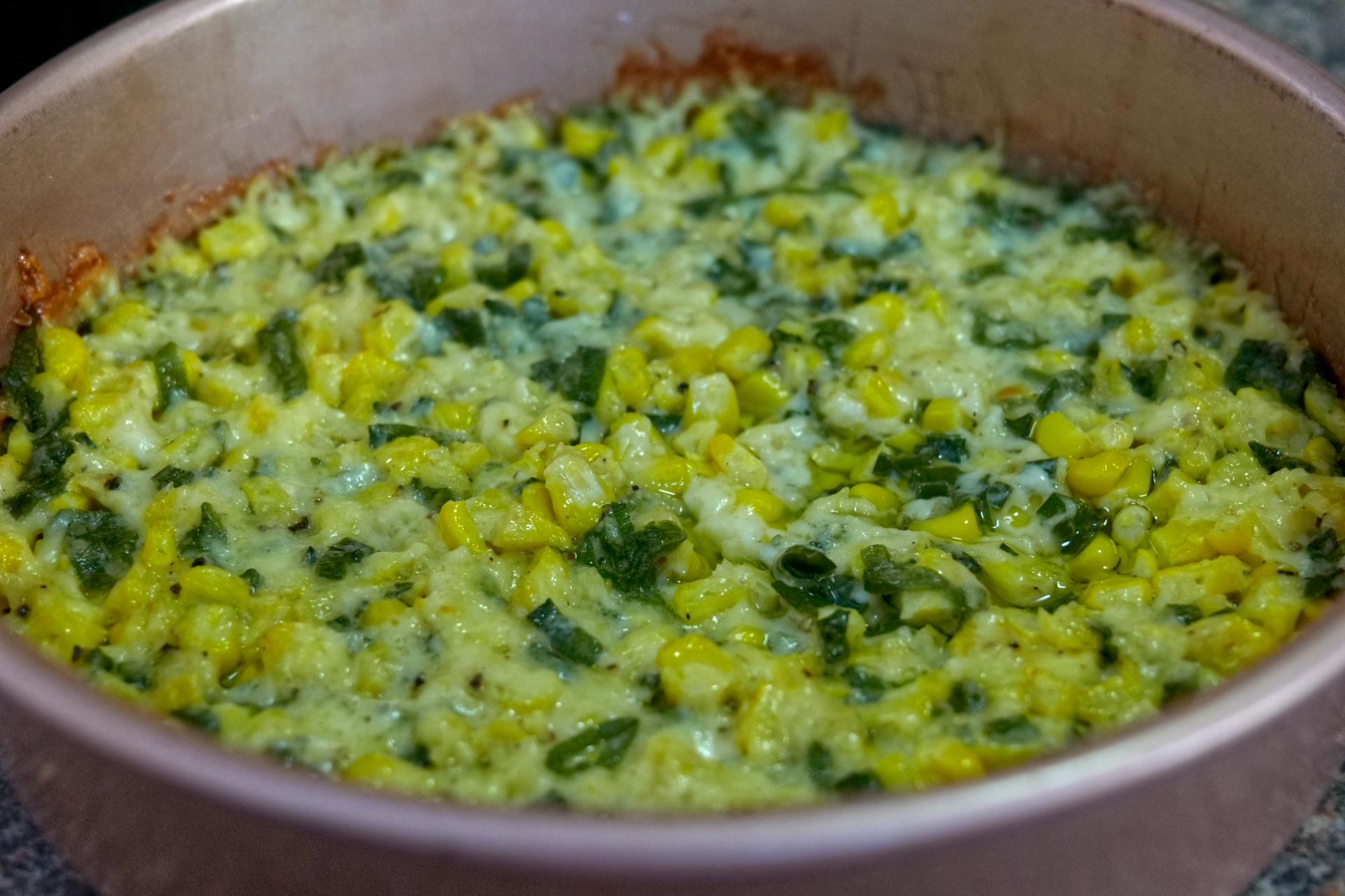 Corn and Cheese Bake