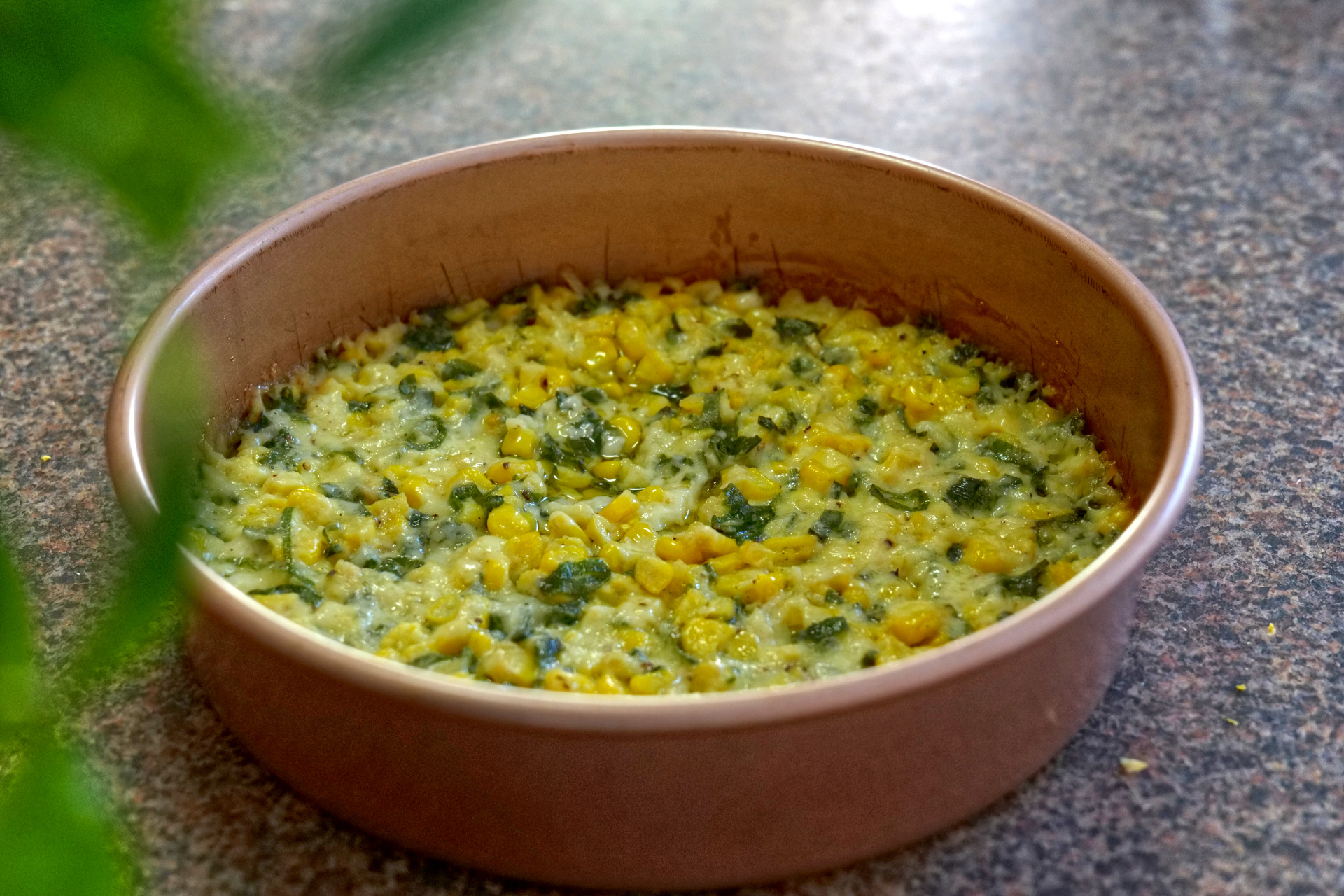 Corn and Cheese Bake