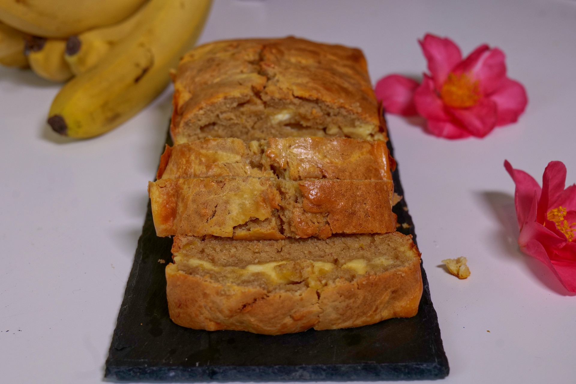 Cream cheese Banana Bread