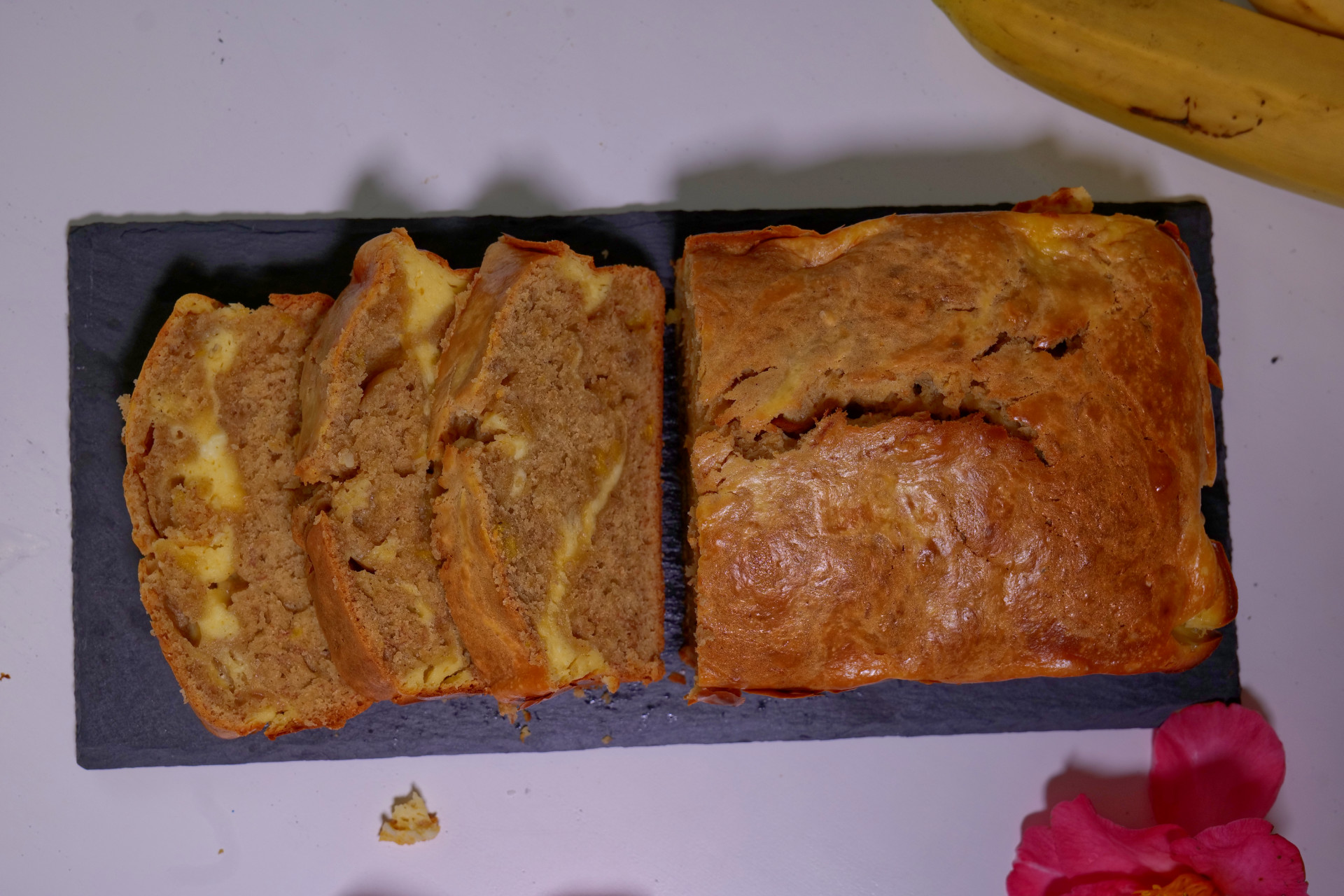 Cream cheese Banana Bread