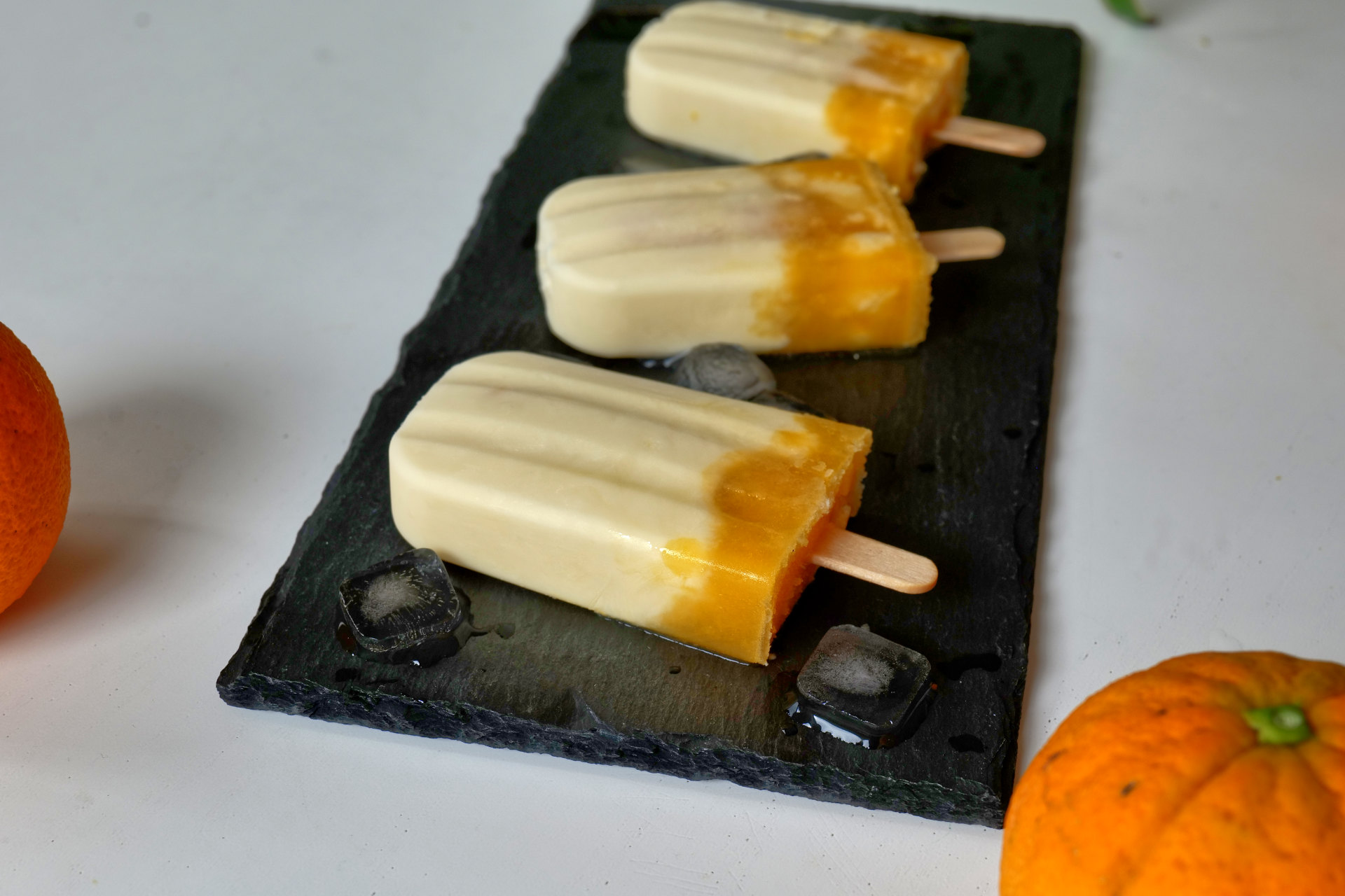 Creamsicle Popsicles