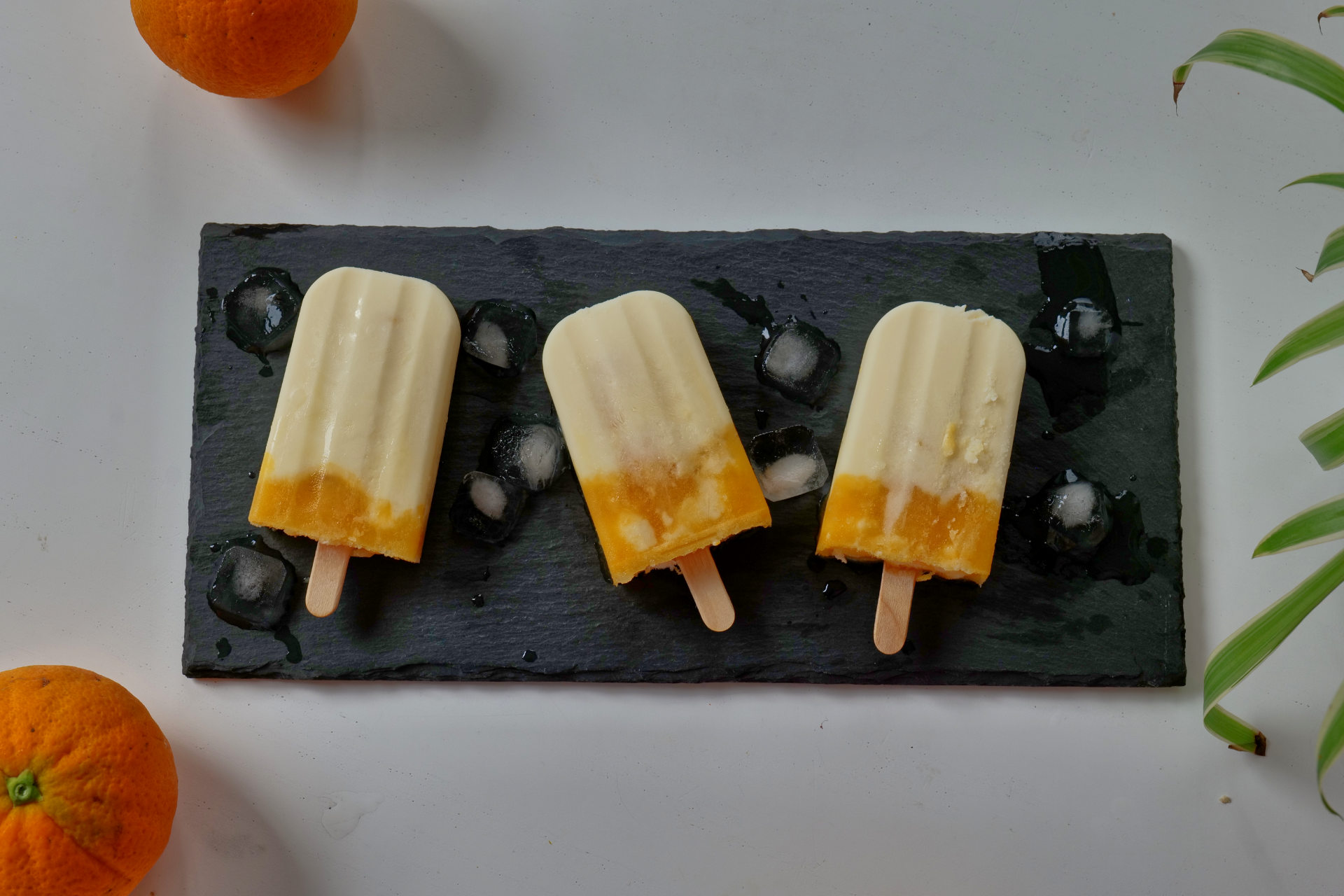 Creamsicle Popsicles