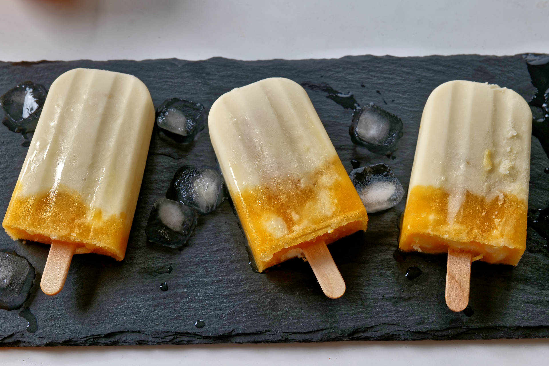 Creamsicle Popsicles