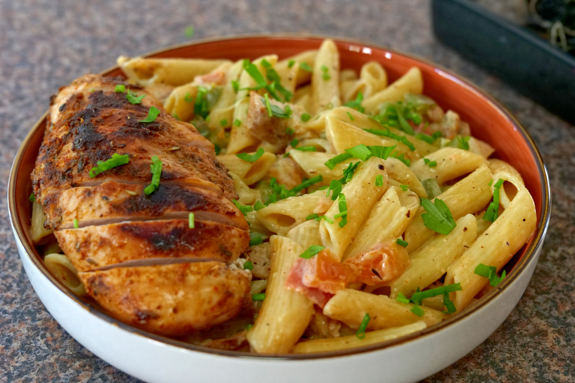 Creamy Cajun Chicken Pasta