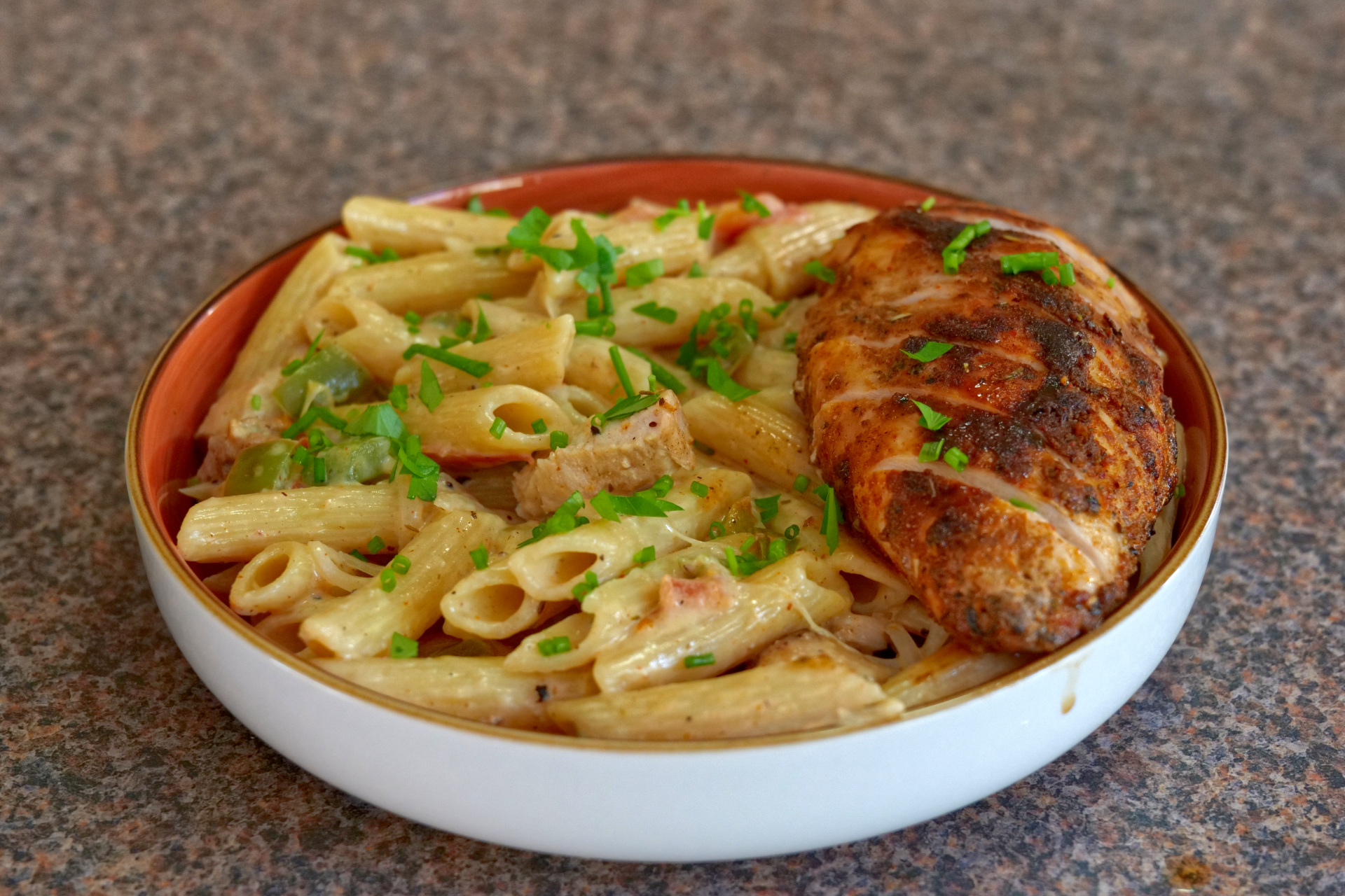 Creamy Cajun Chicken Pasta