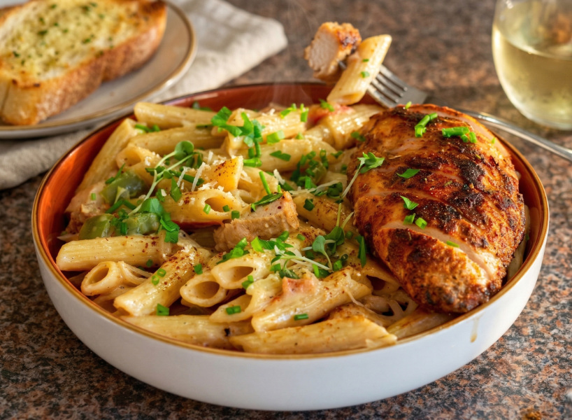 Creamy Cajun Chicken Pasta