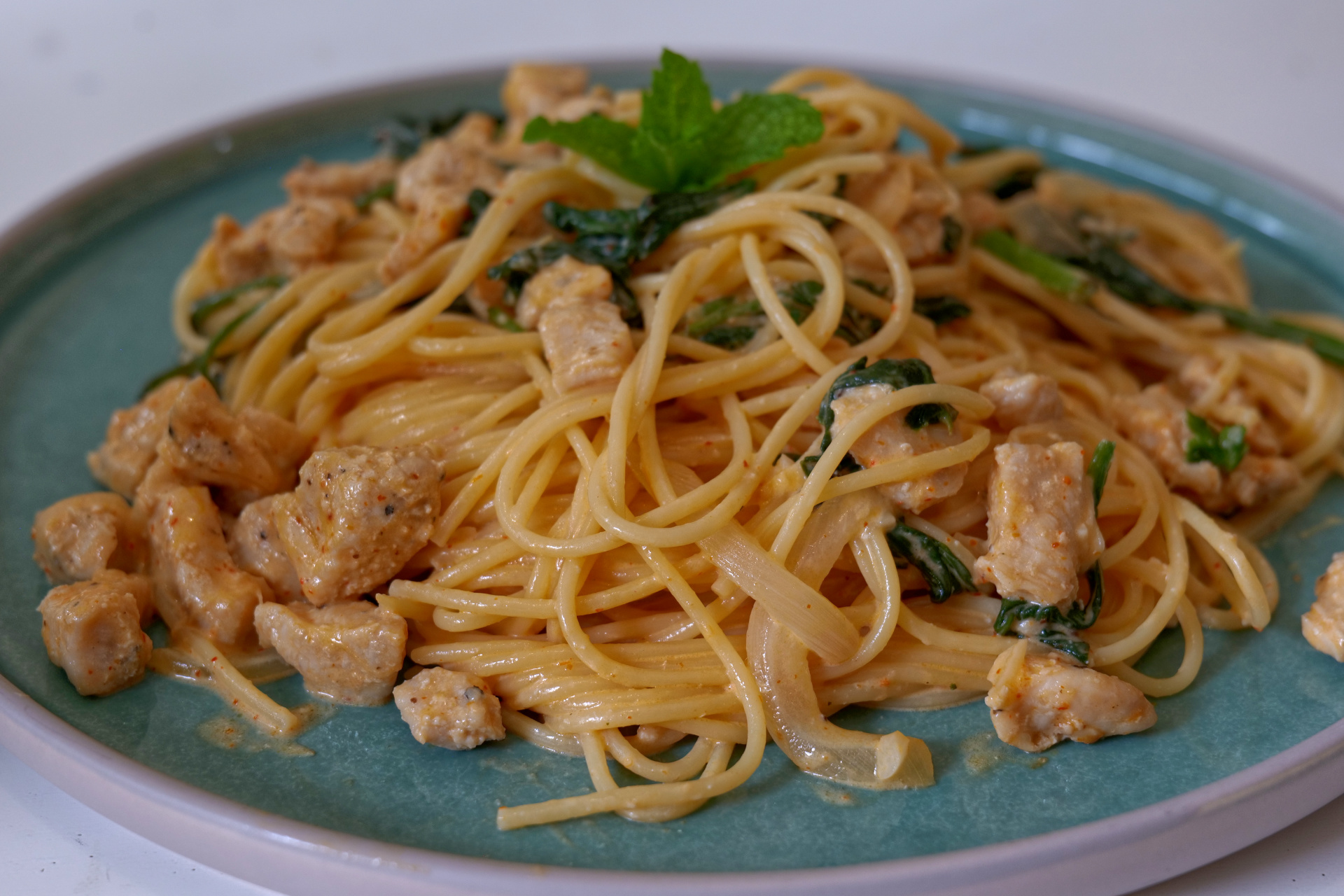 Creamy Lemon Spaghetti