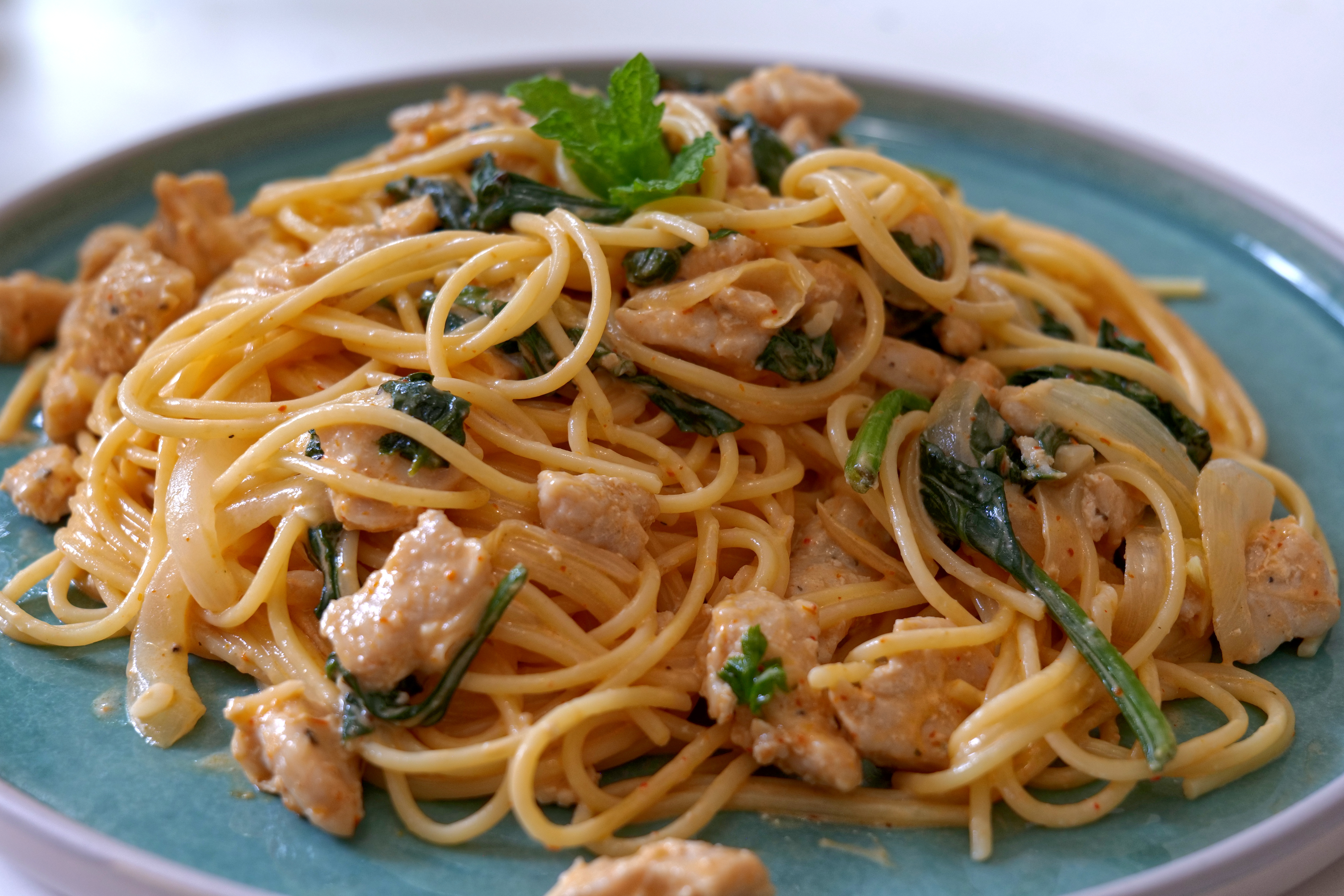 Creamy Lemon Spaghetti