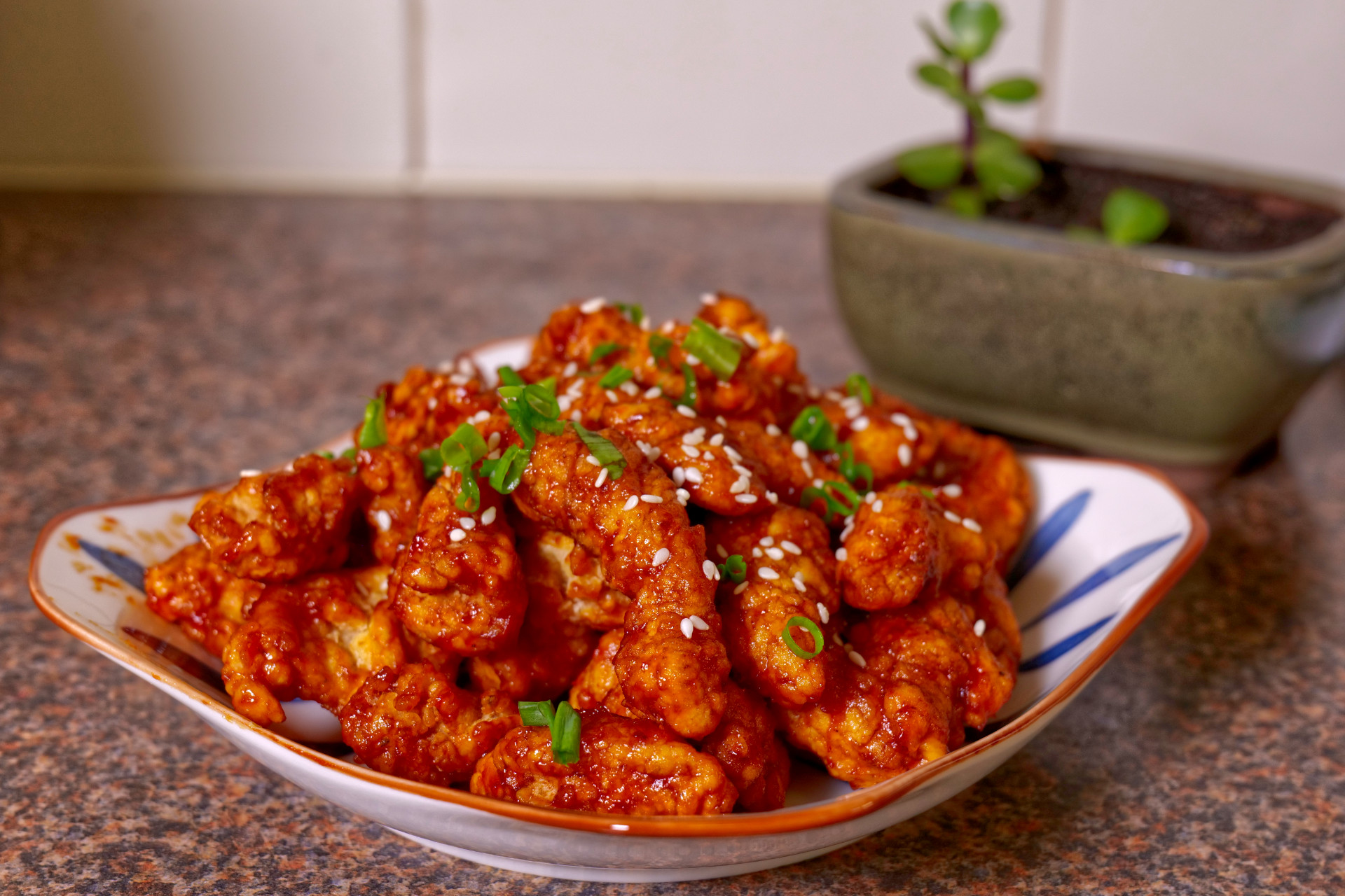Sweet & Tangy Crispy Chicken 