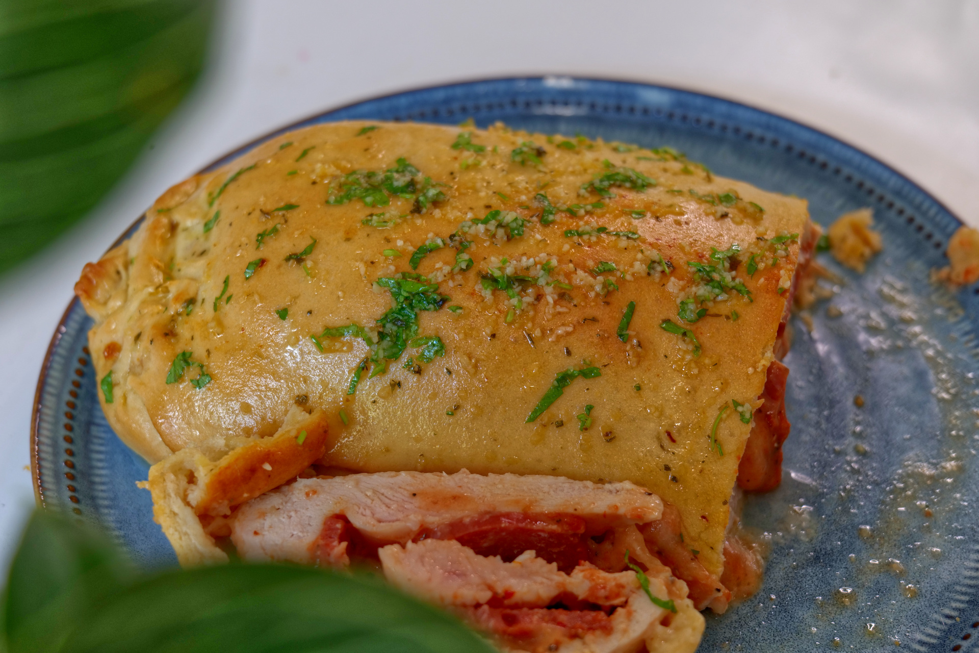 Garlic Bread Pizza Roll