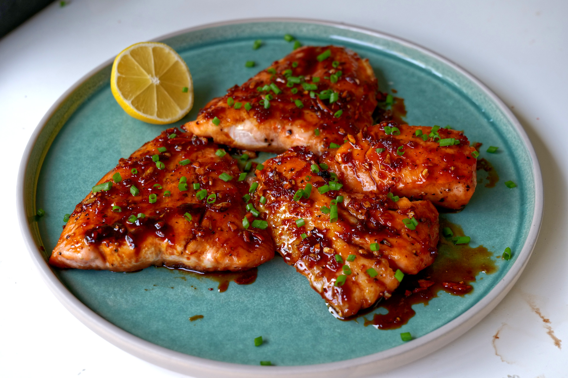 Zesty Ginger Lemon Salmon