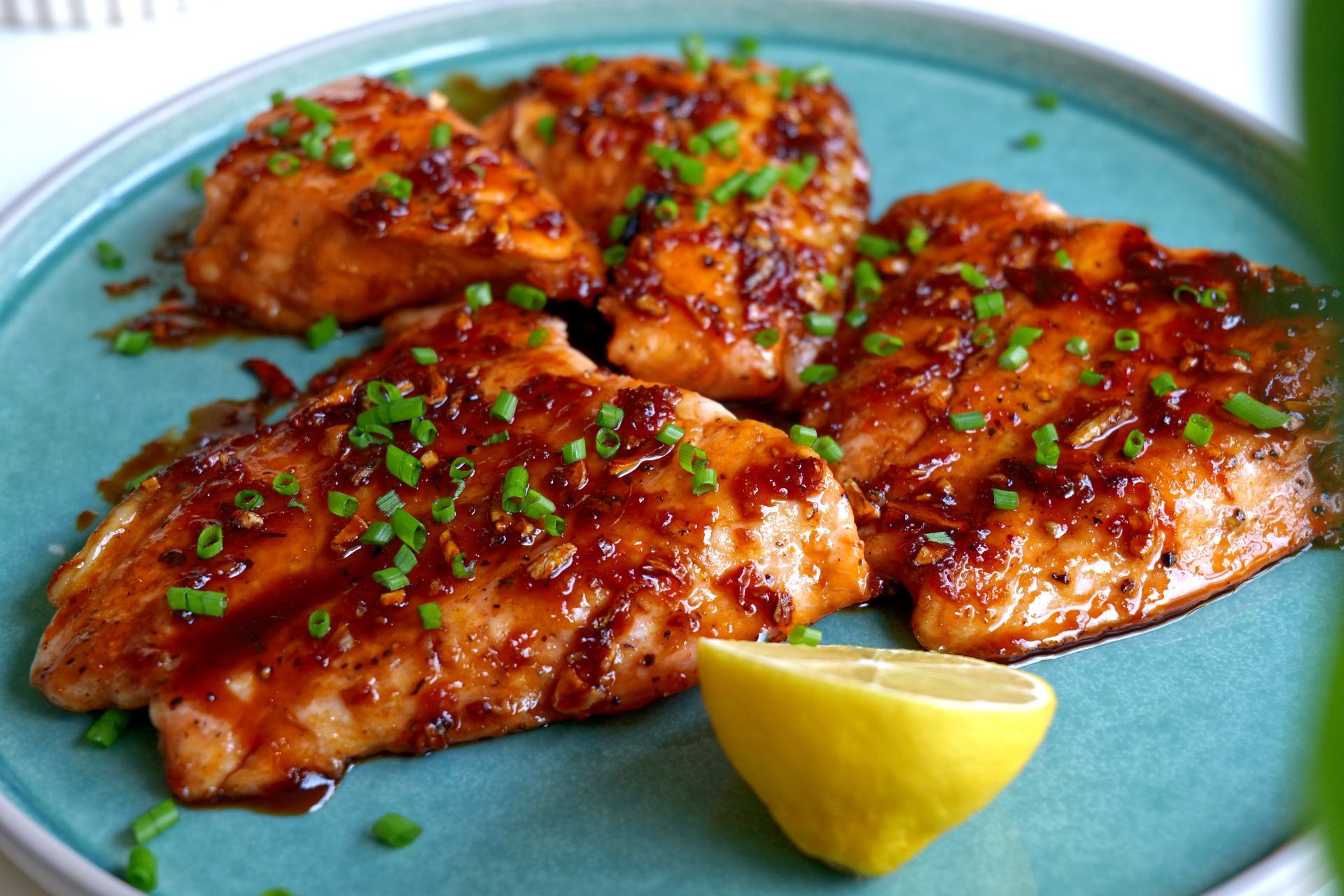 Zesty Ginger Lemon Salmon