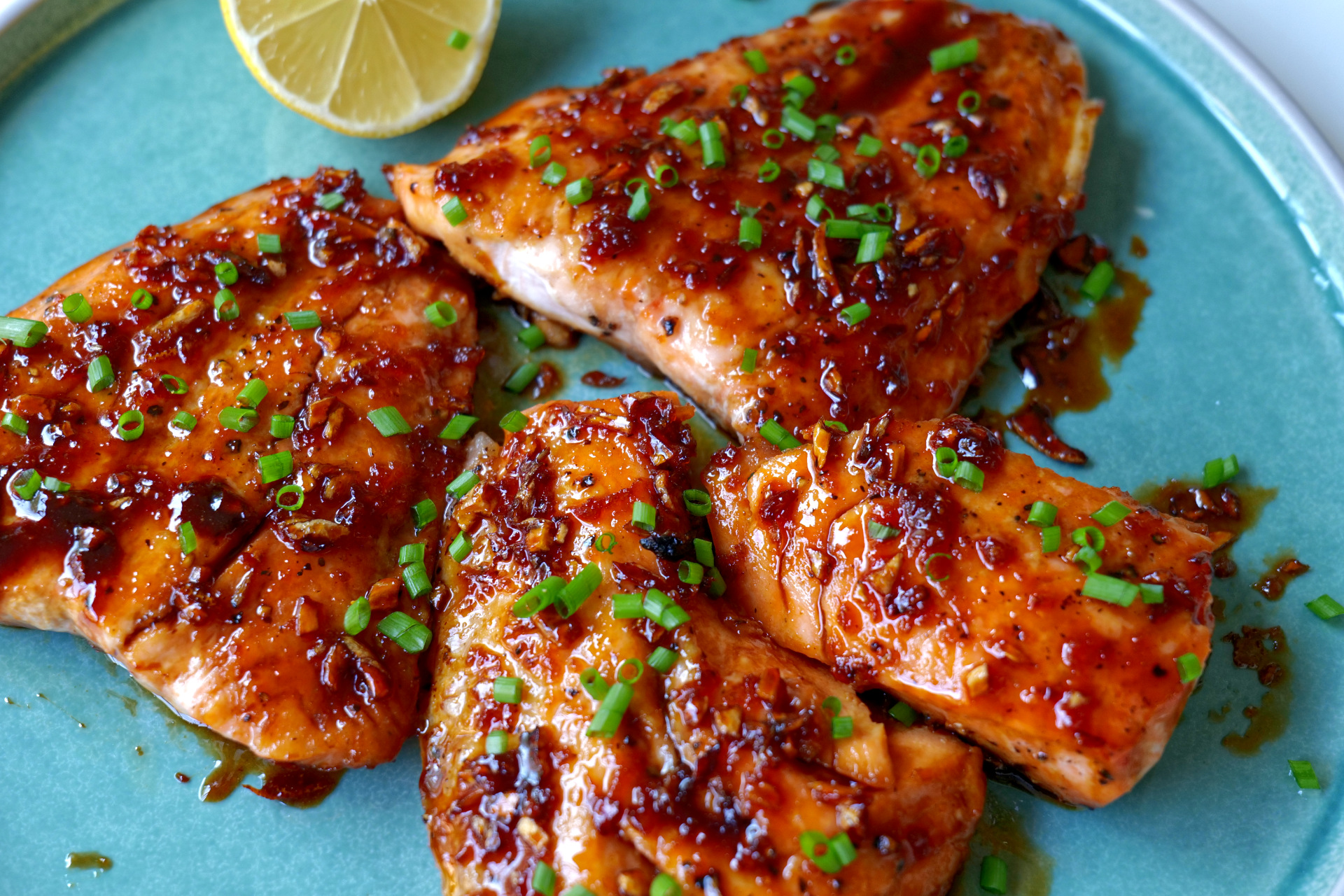 Zesty Ginger Lemon Salmon