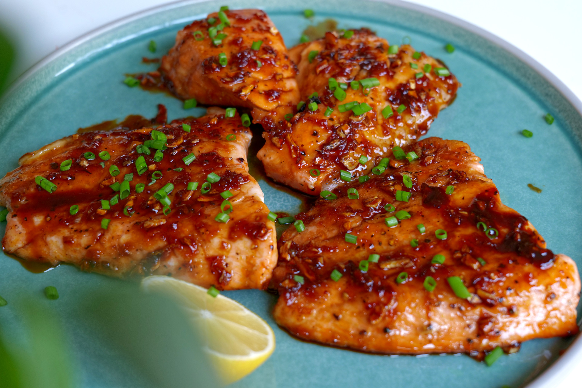 Zesty Ginger Lemon Salmon