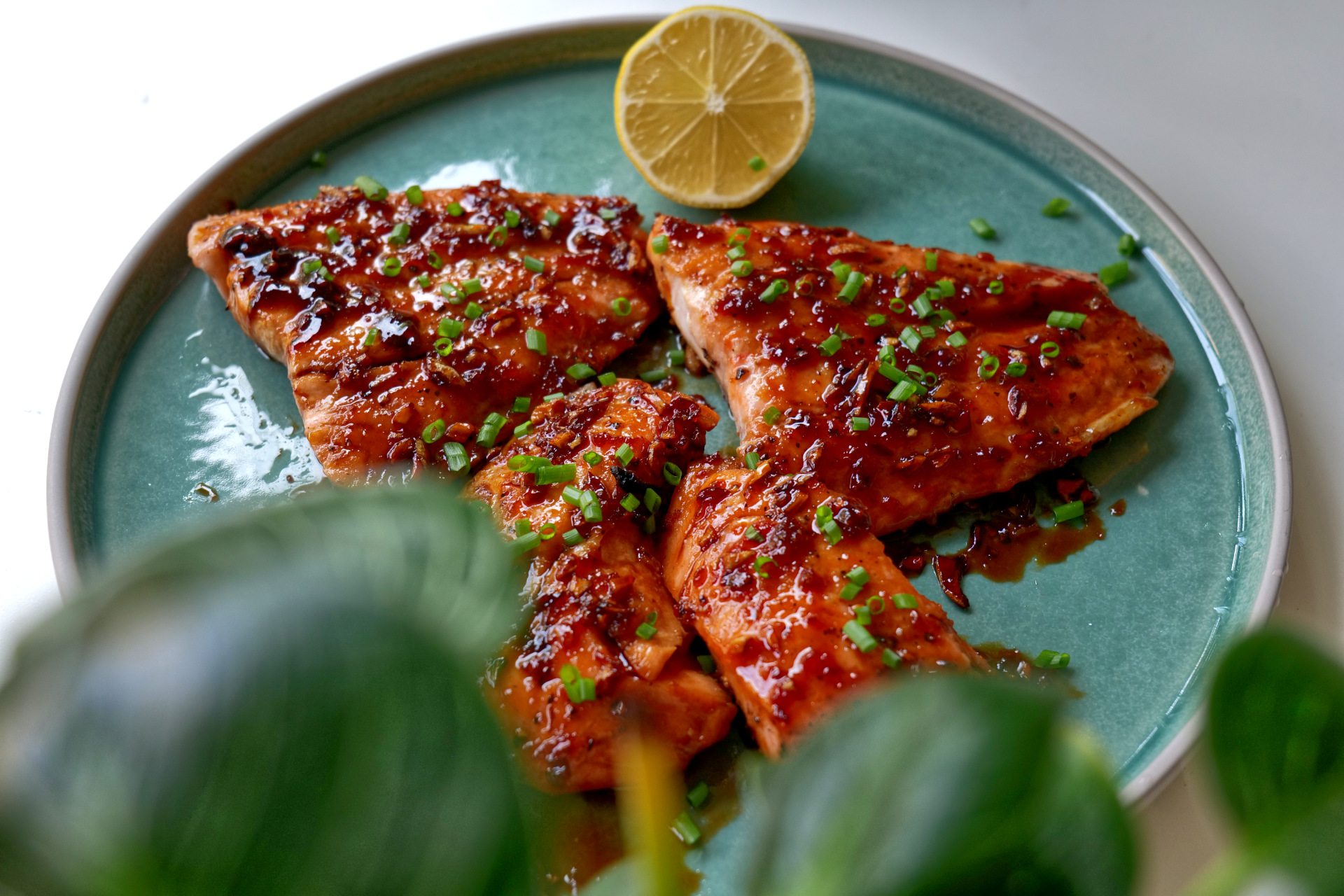 Zesty Ginger Lemon Salmon