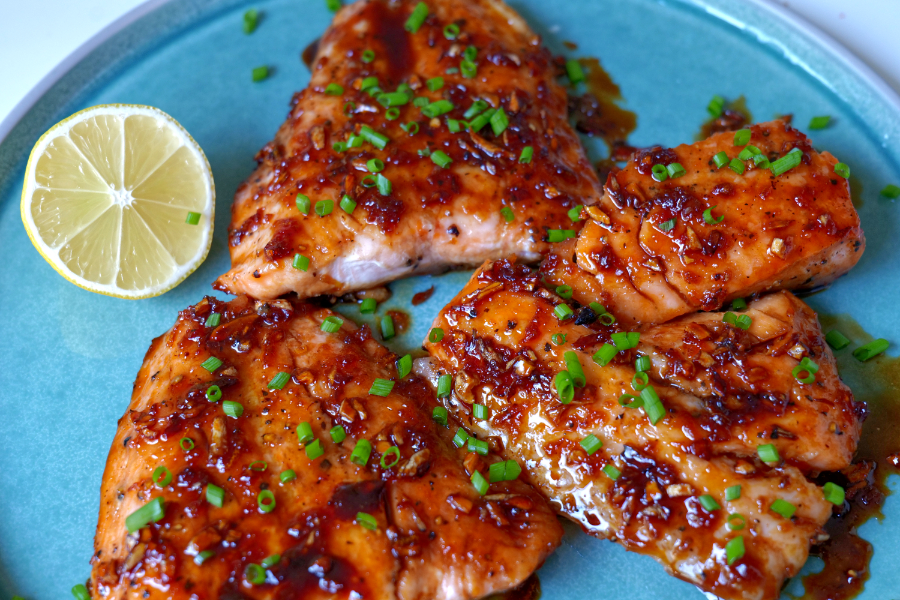 Zesty Ginger Lemon Salmon
