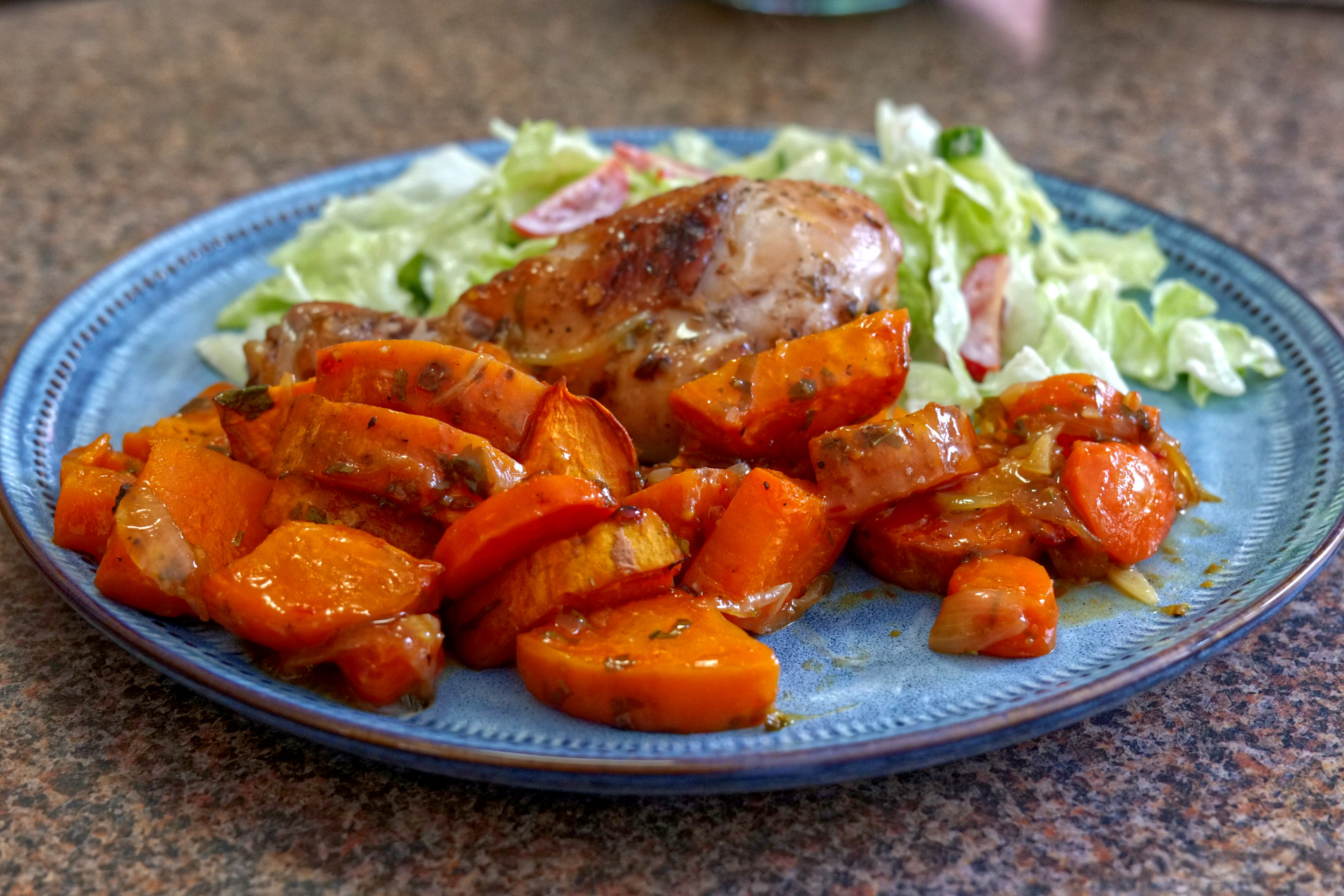 Honey Chili Chicken & Potato Bake