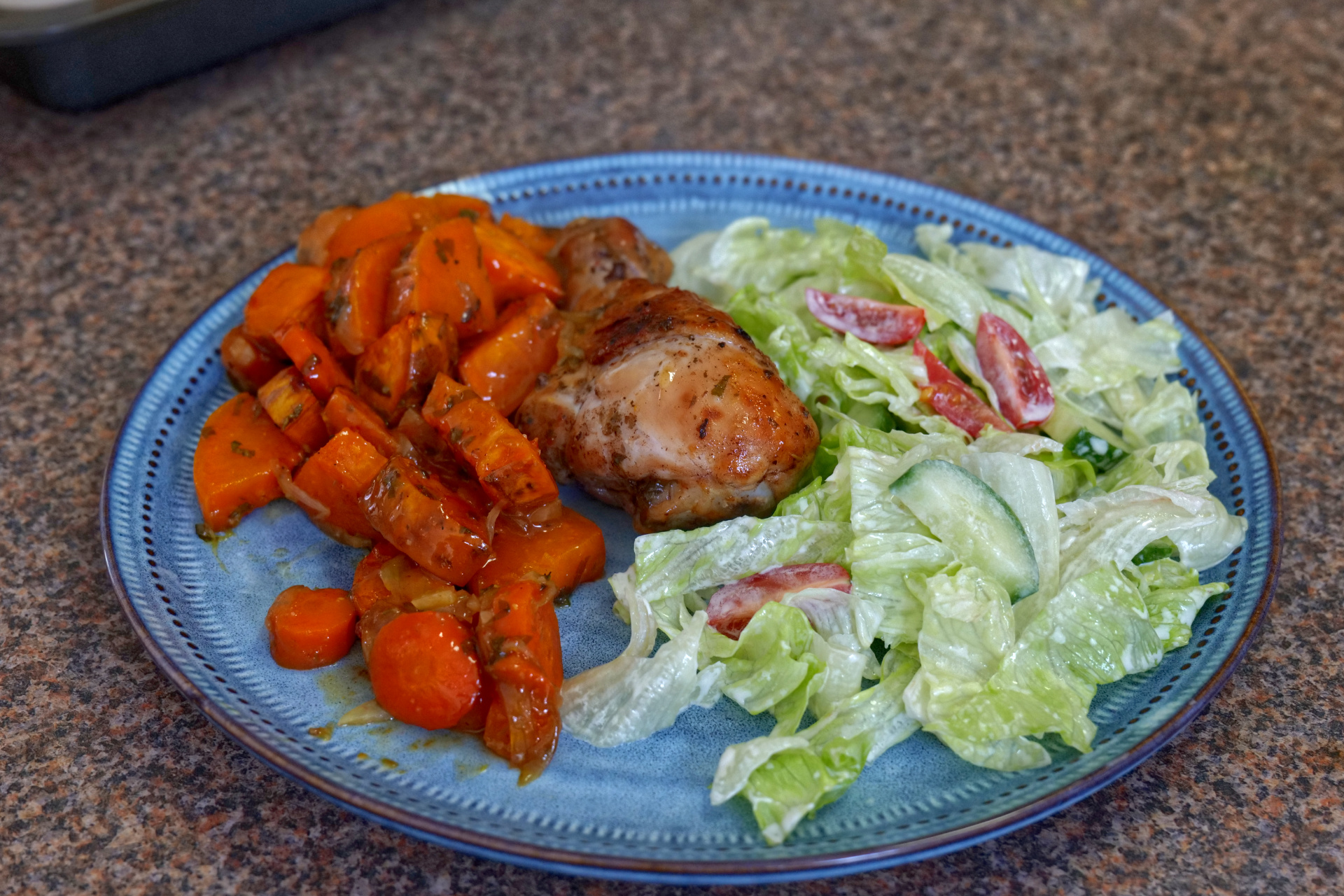 Honey Chili Chicken & Potato Bake
