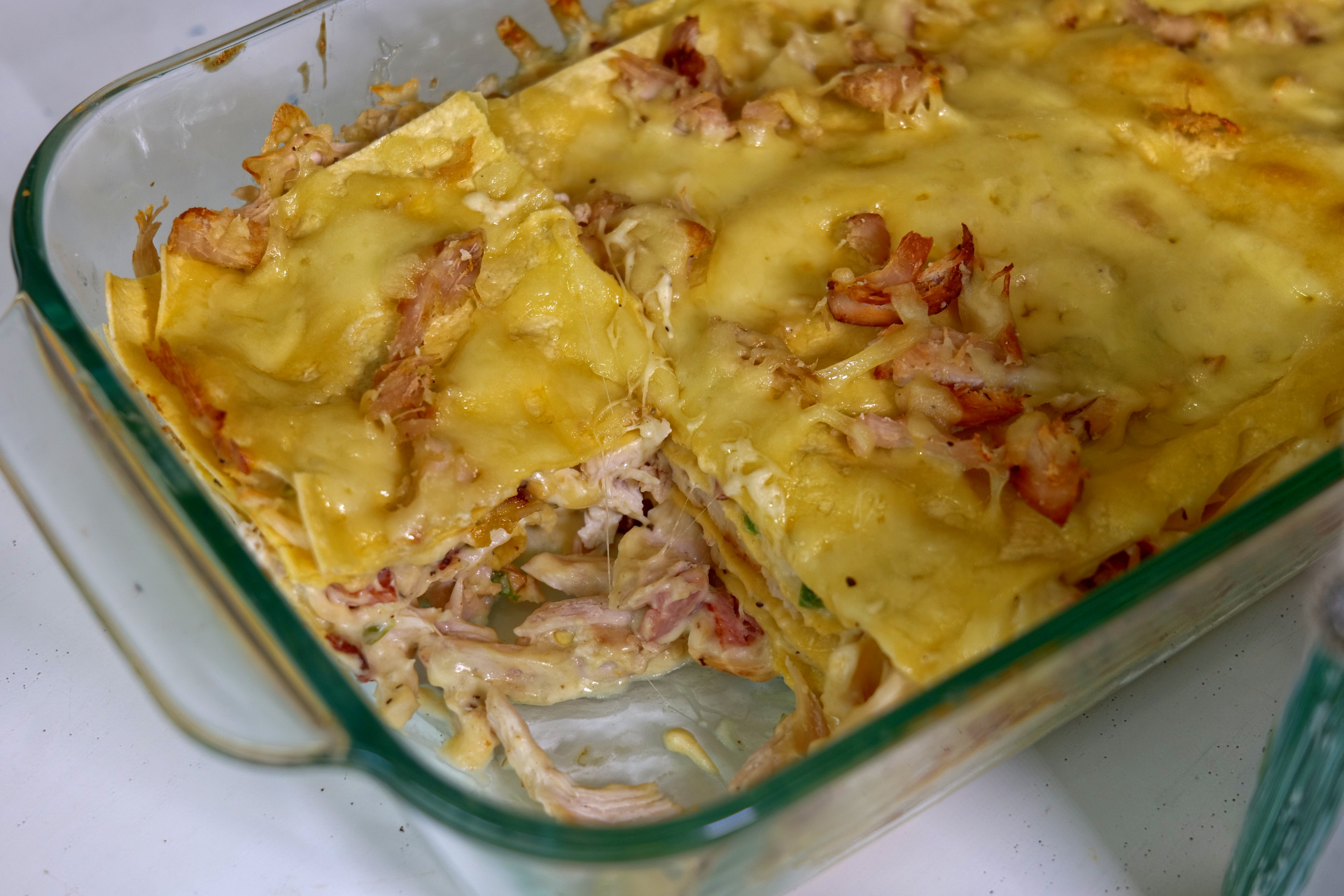 Jalapeno Popper Chicken Lasagna