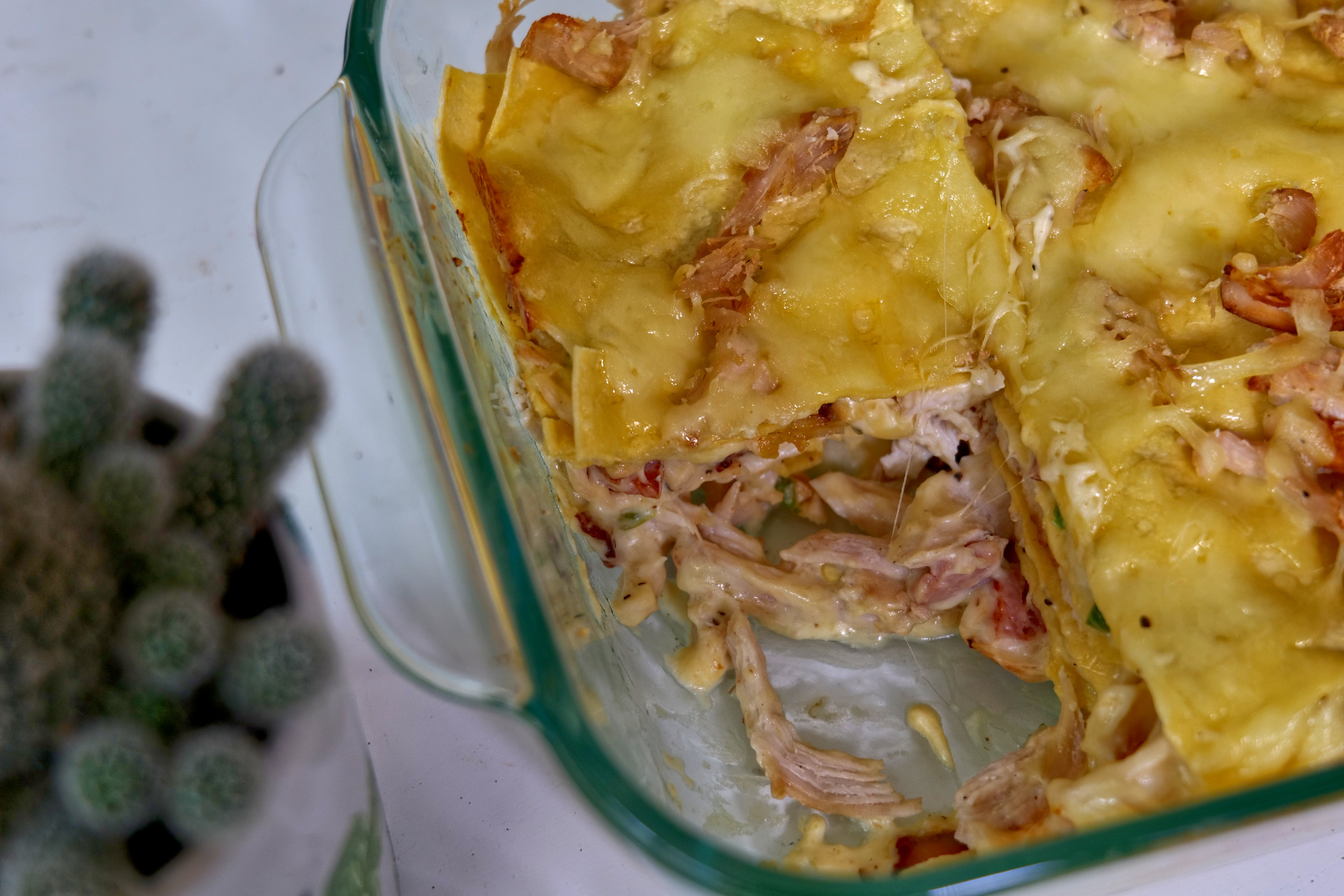 Jalapeno Popper Chicken Lasagna