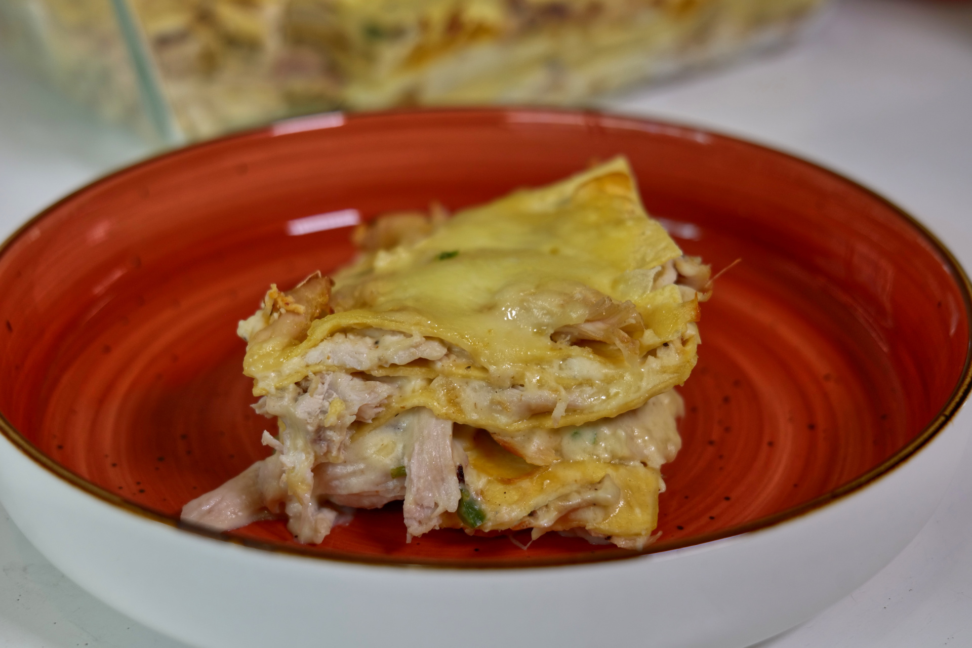 Jalapeno Popper Chicken Lasagna