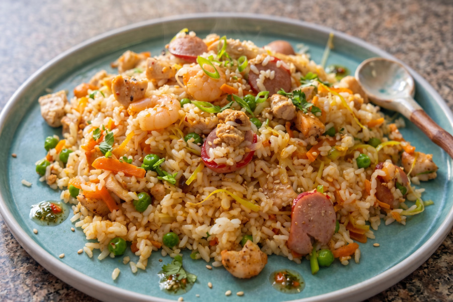 Restaurant-Style Mixed Fried Rice