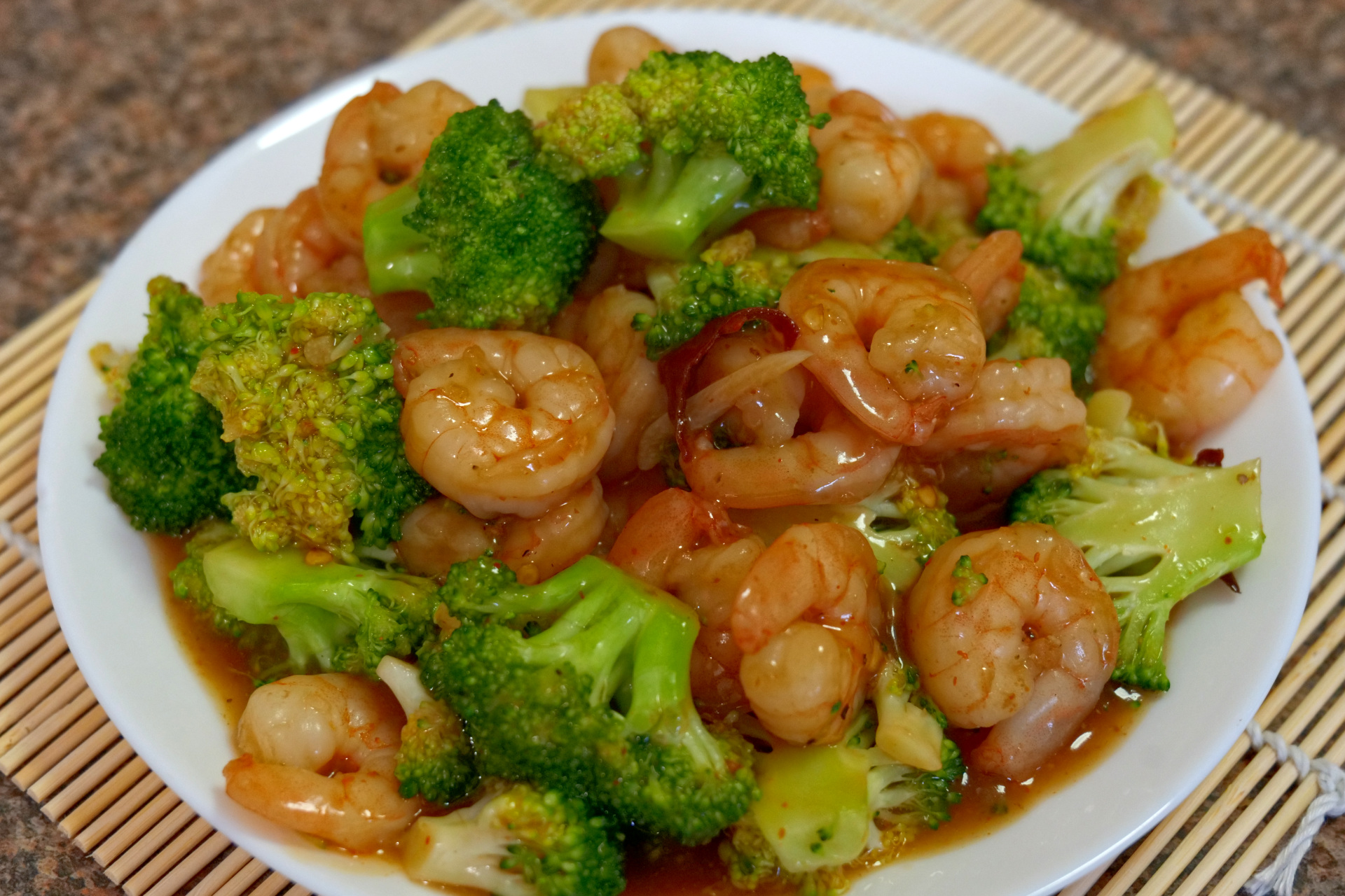 Garlic Prawn & Broccoli Stir-Fry