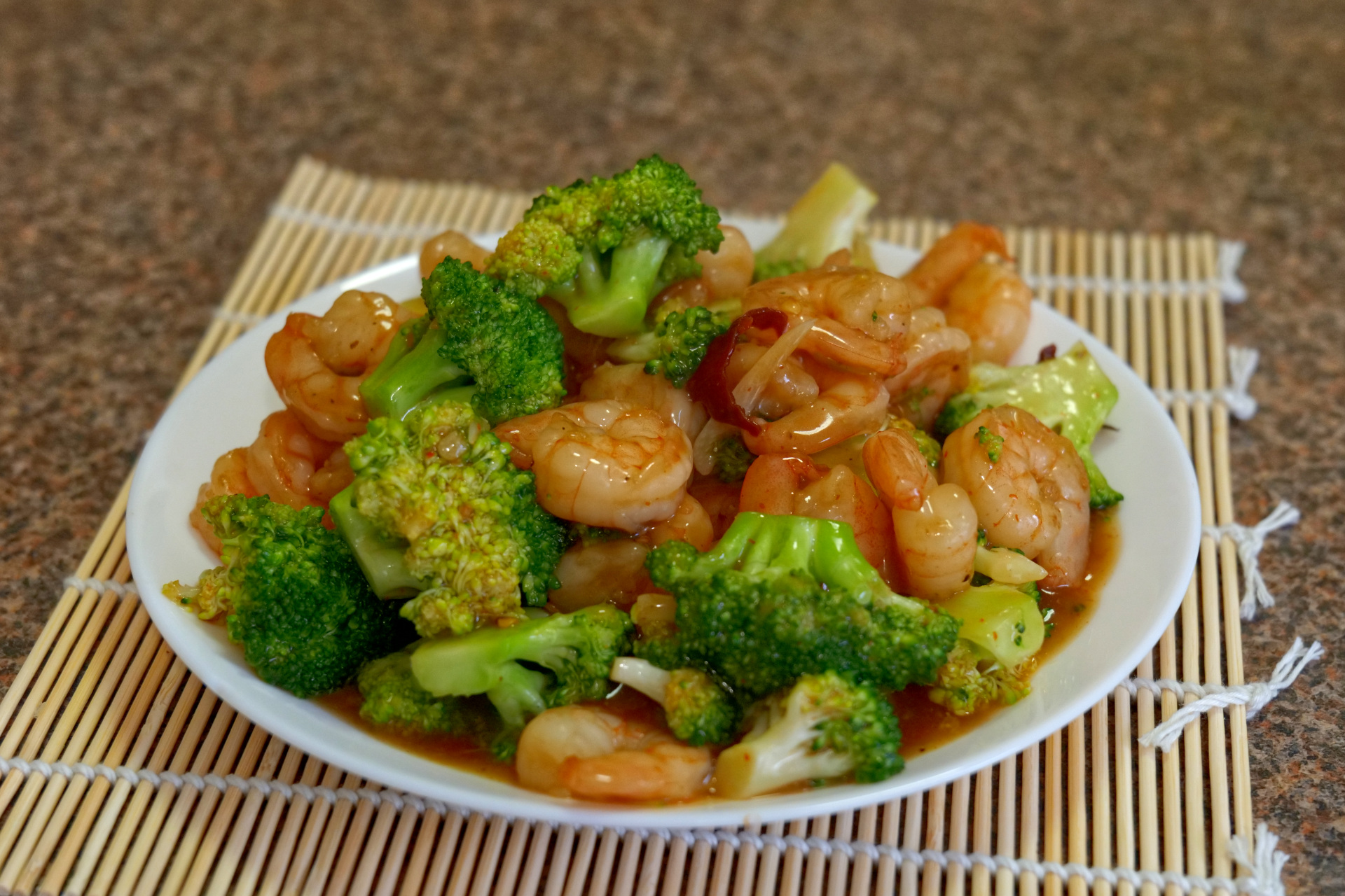 Garlic Prawn & Broccoli Stir-Fry