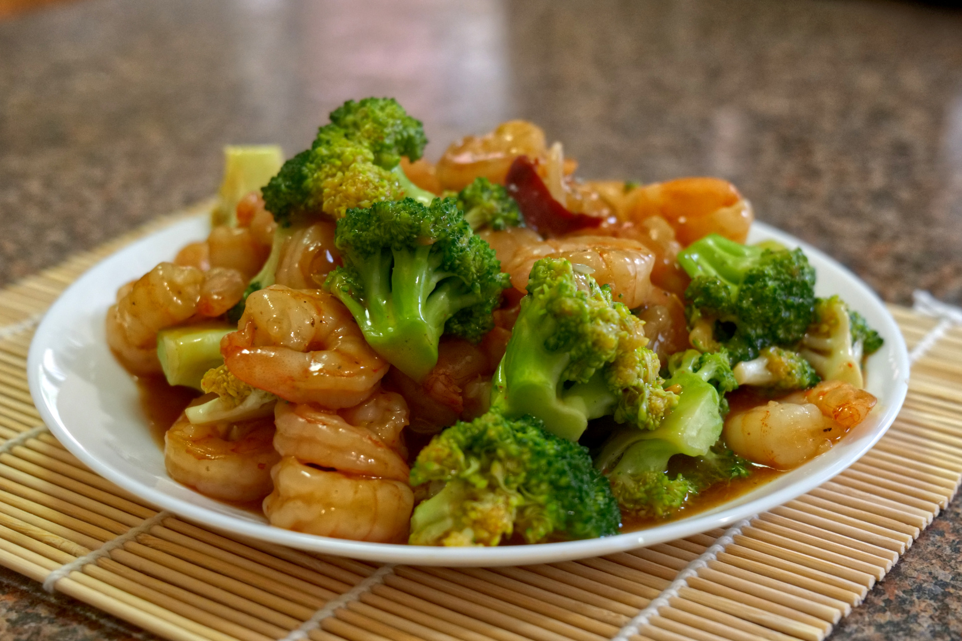 Garlic Prawn & Broccoli Stir-Fry