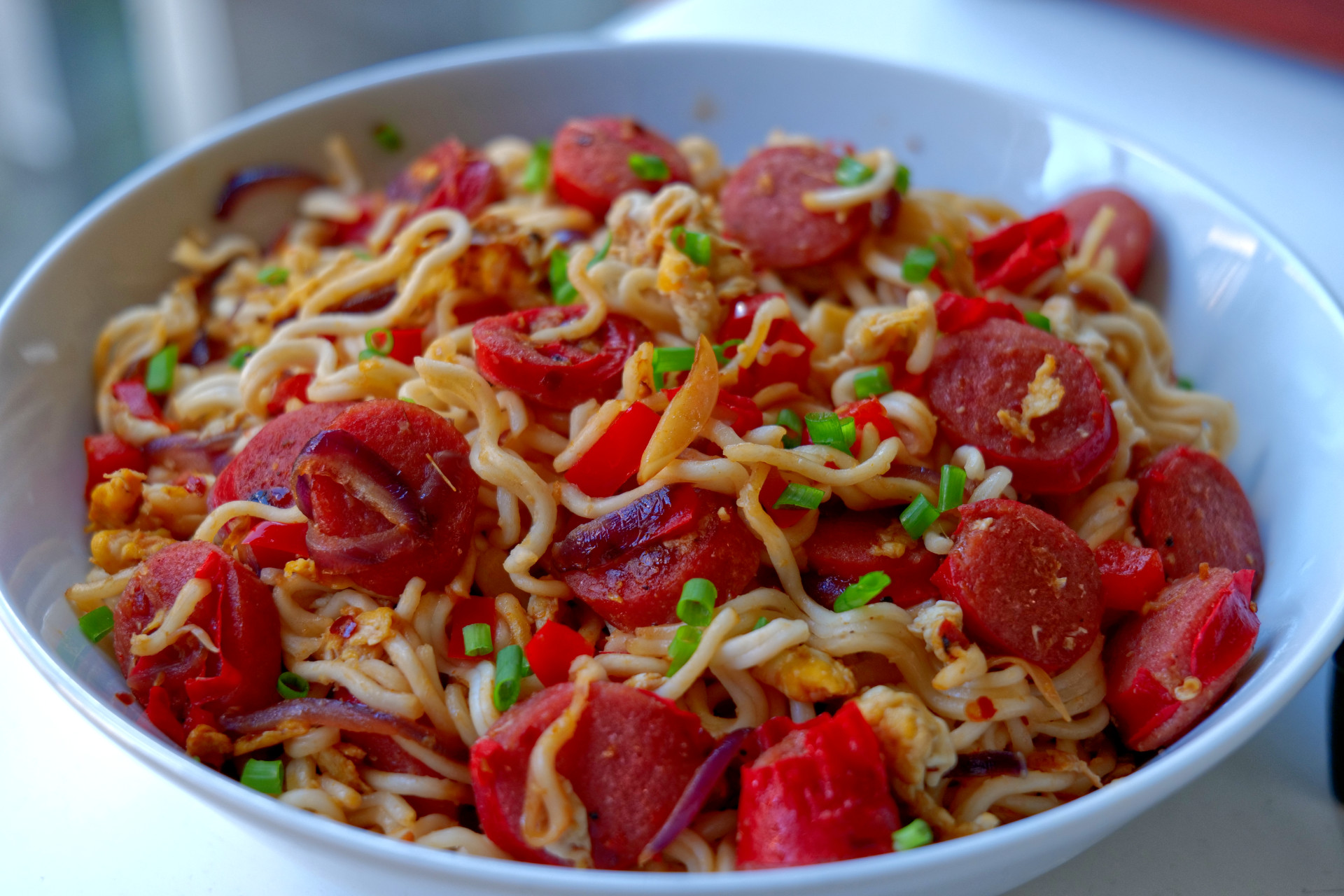 Easy Sausage Noodles