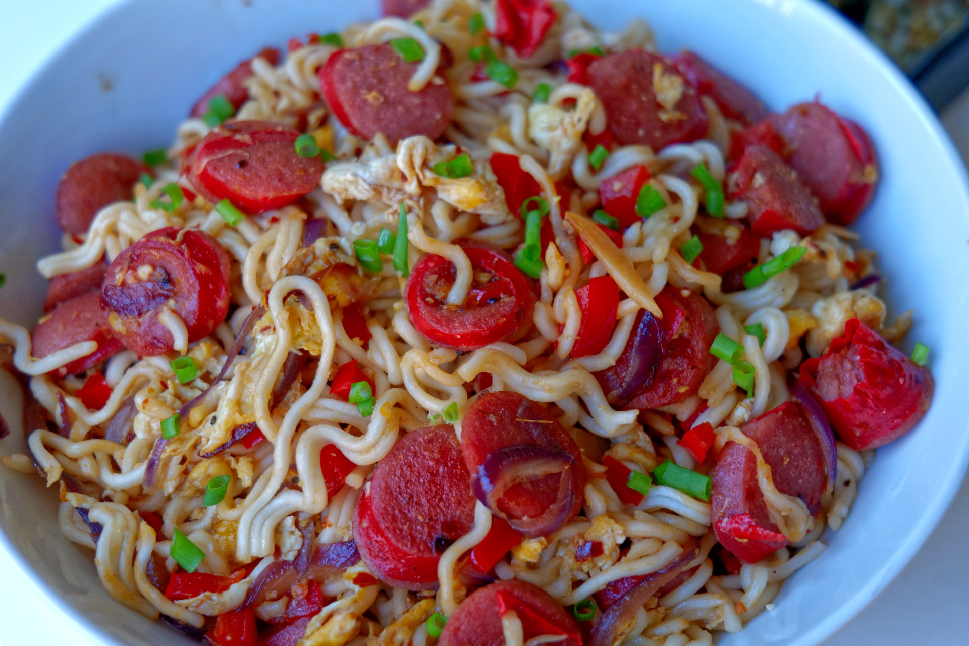 Easy Sausage Noodles