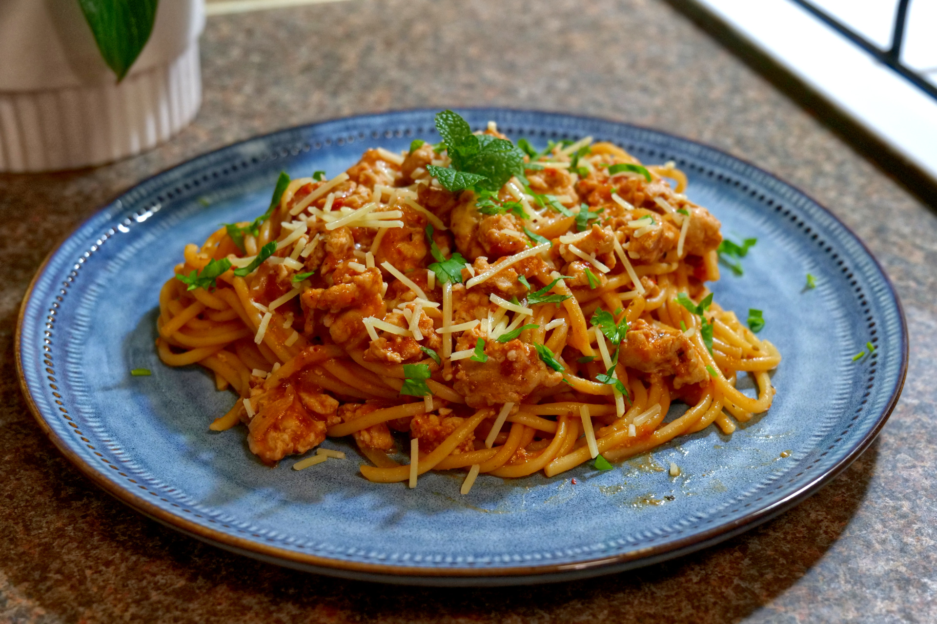 One-Pot Spaghetti Bolognese