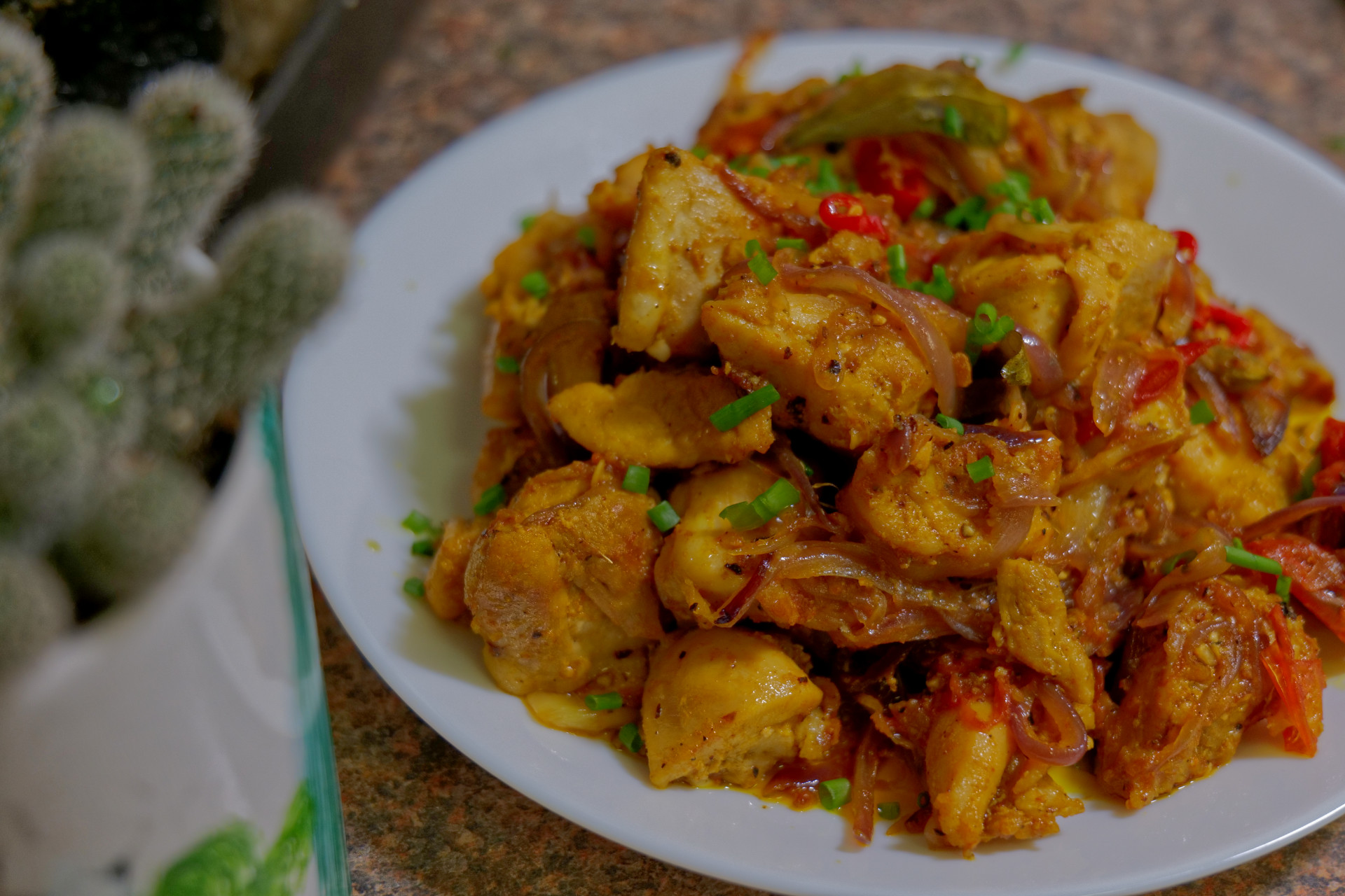 Stir-fried Chicken
